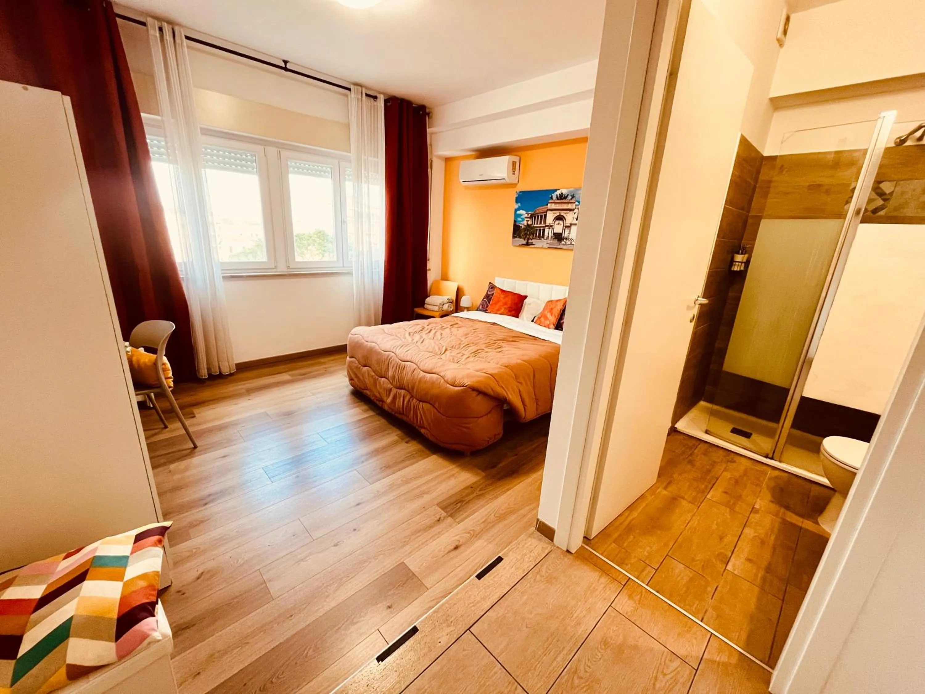 Bed in LeAlbe di Sicilia