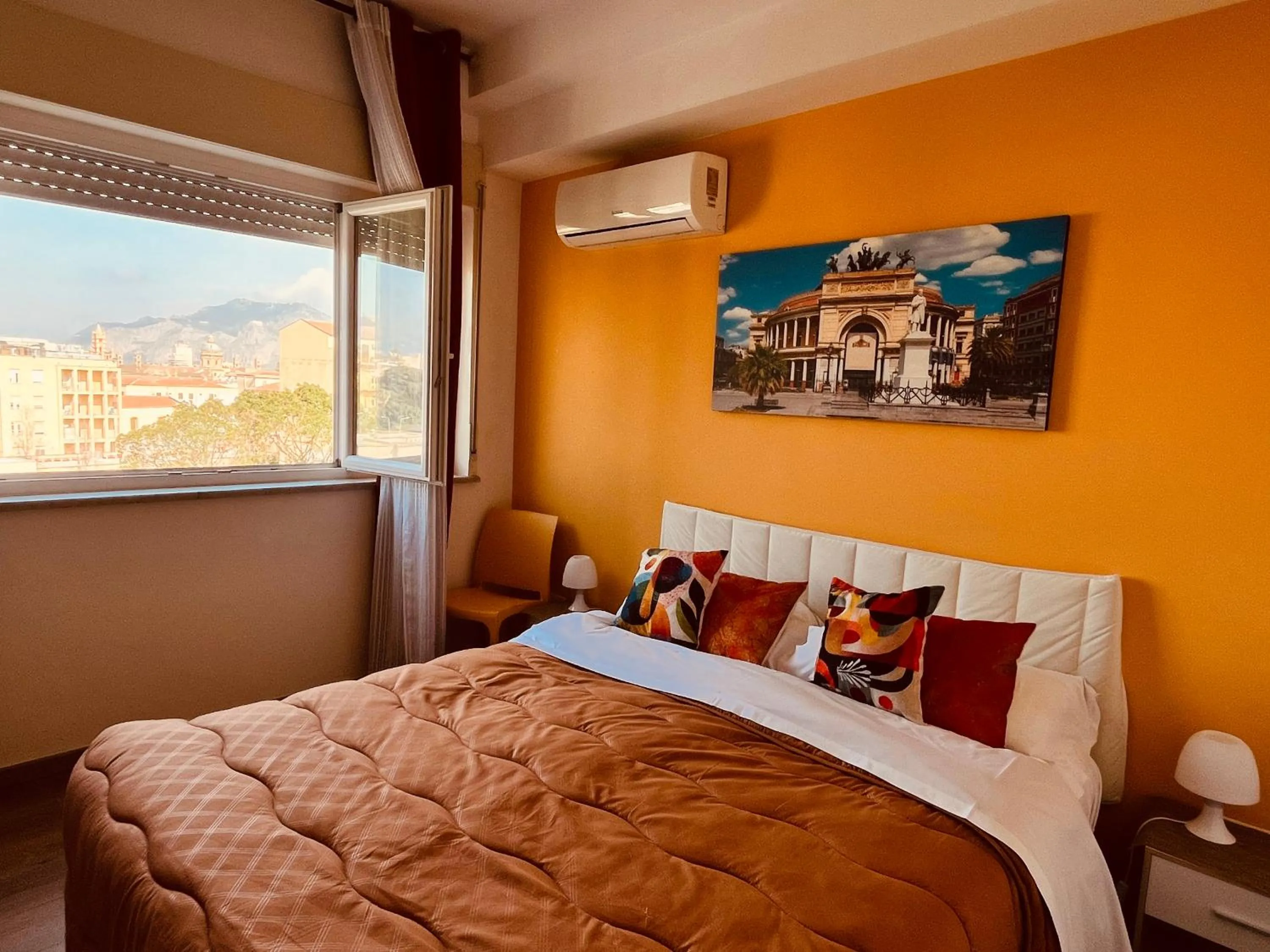 Bed in LeAlbe di Sicilia