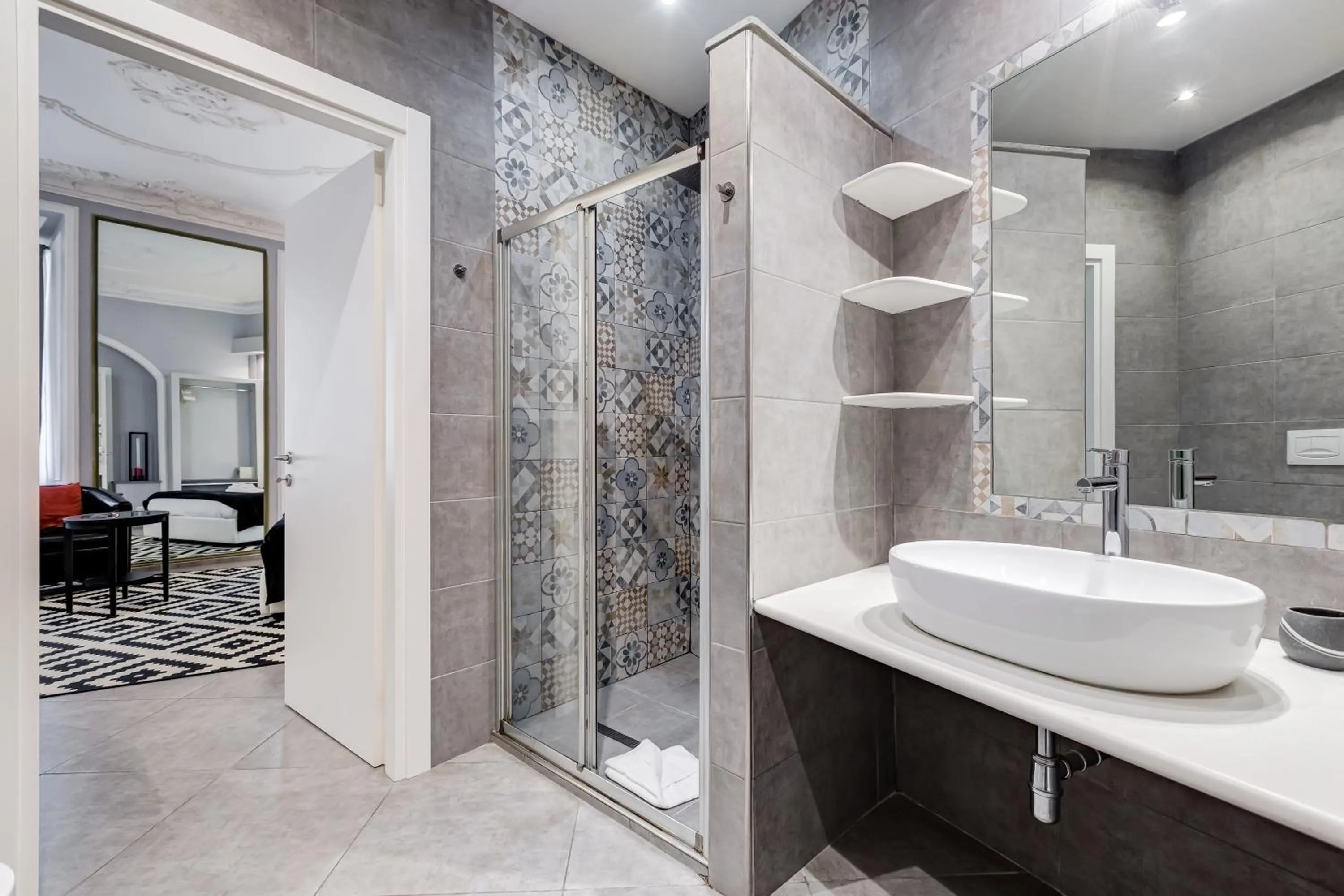 Bathroom in Maison Degli Artisti Suites