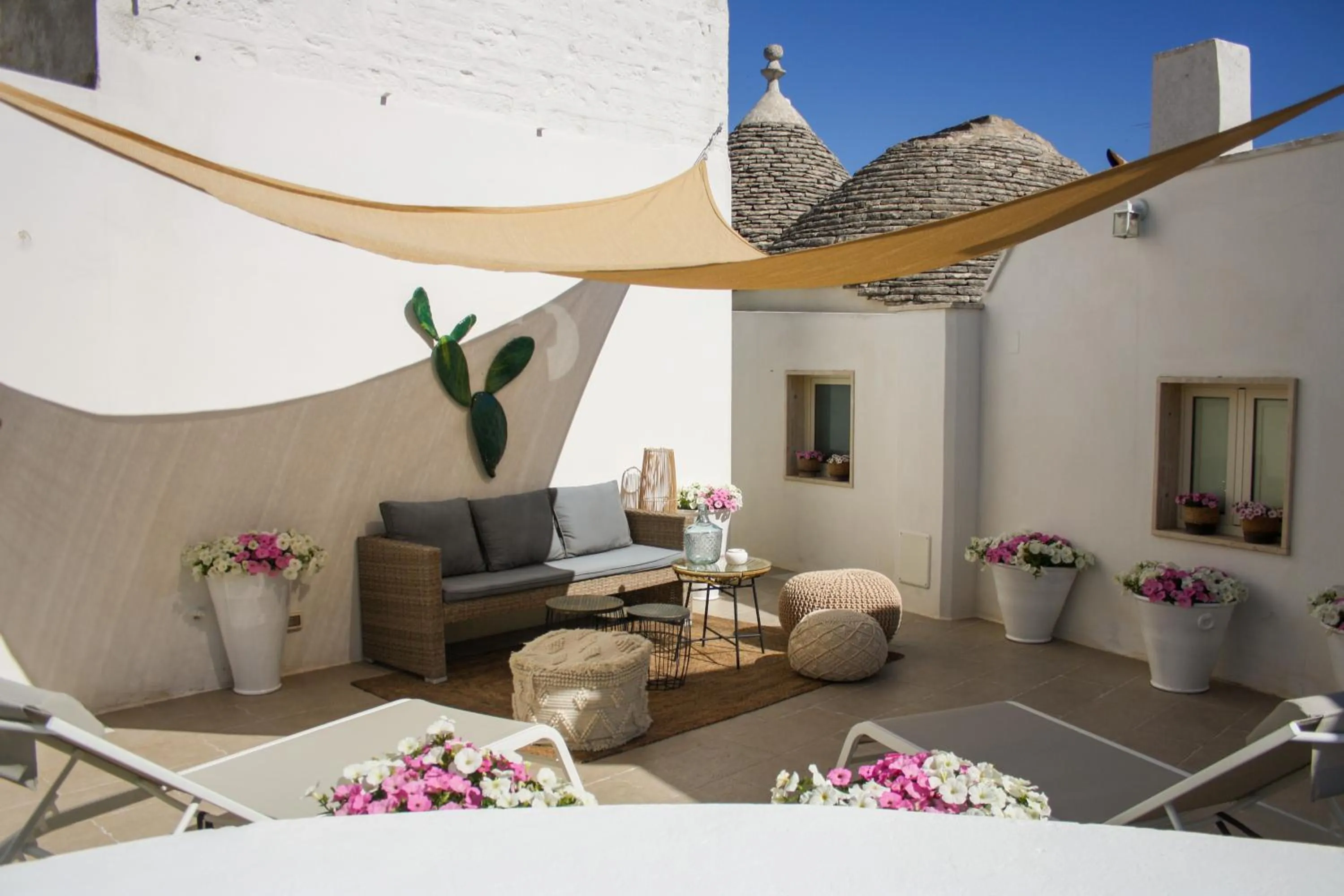 Patio in EnjoyTrulli - Unesco Site