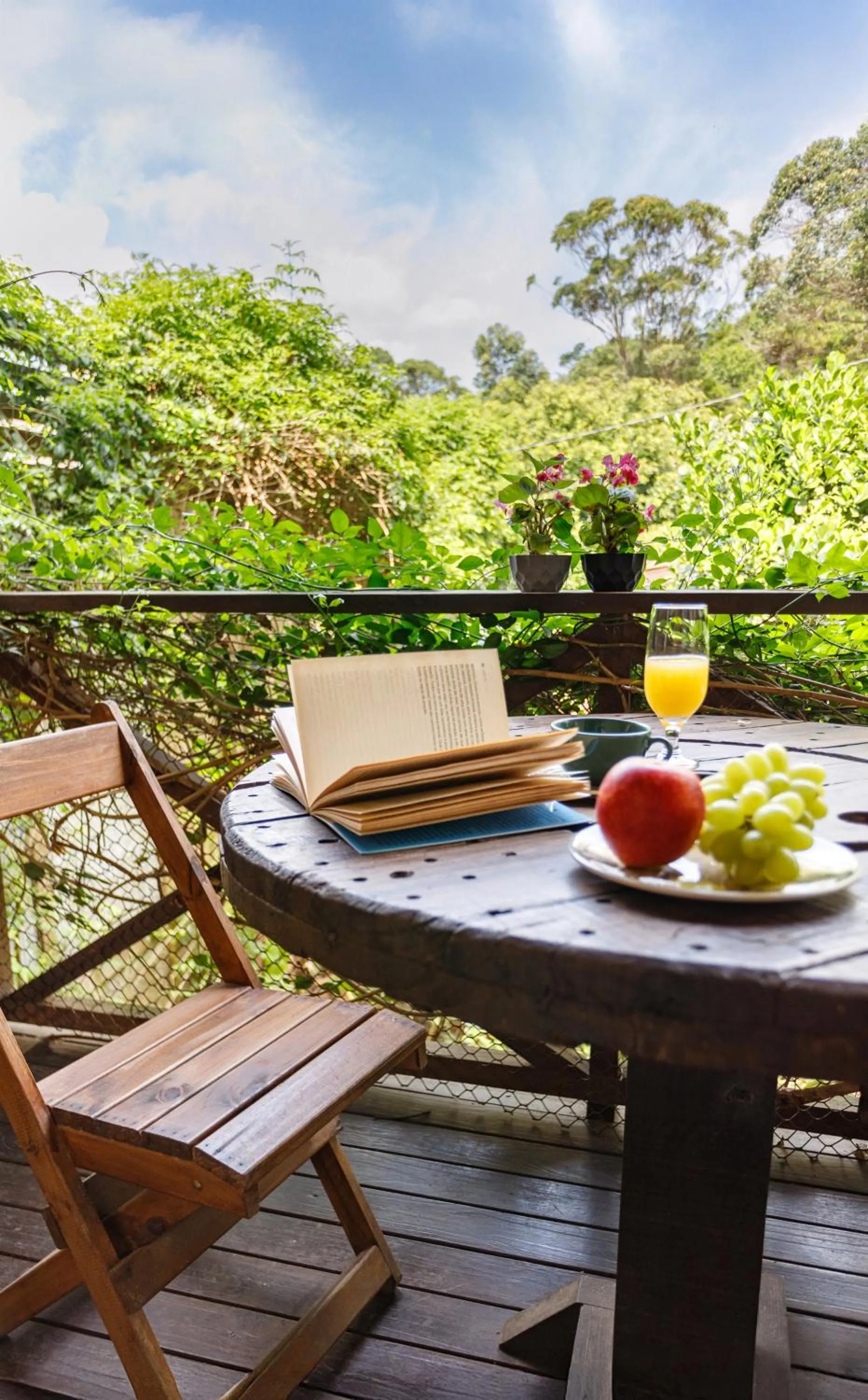 Balcony/Terrace in Moradas do Vale Praia do Rosa