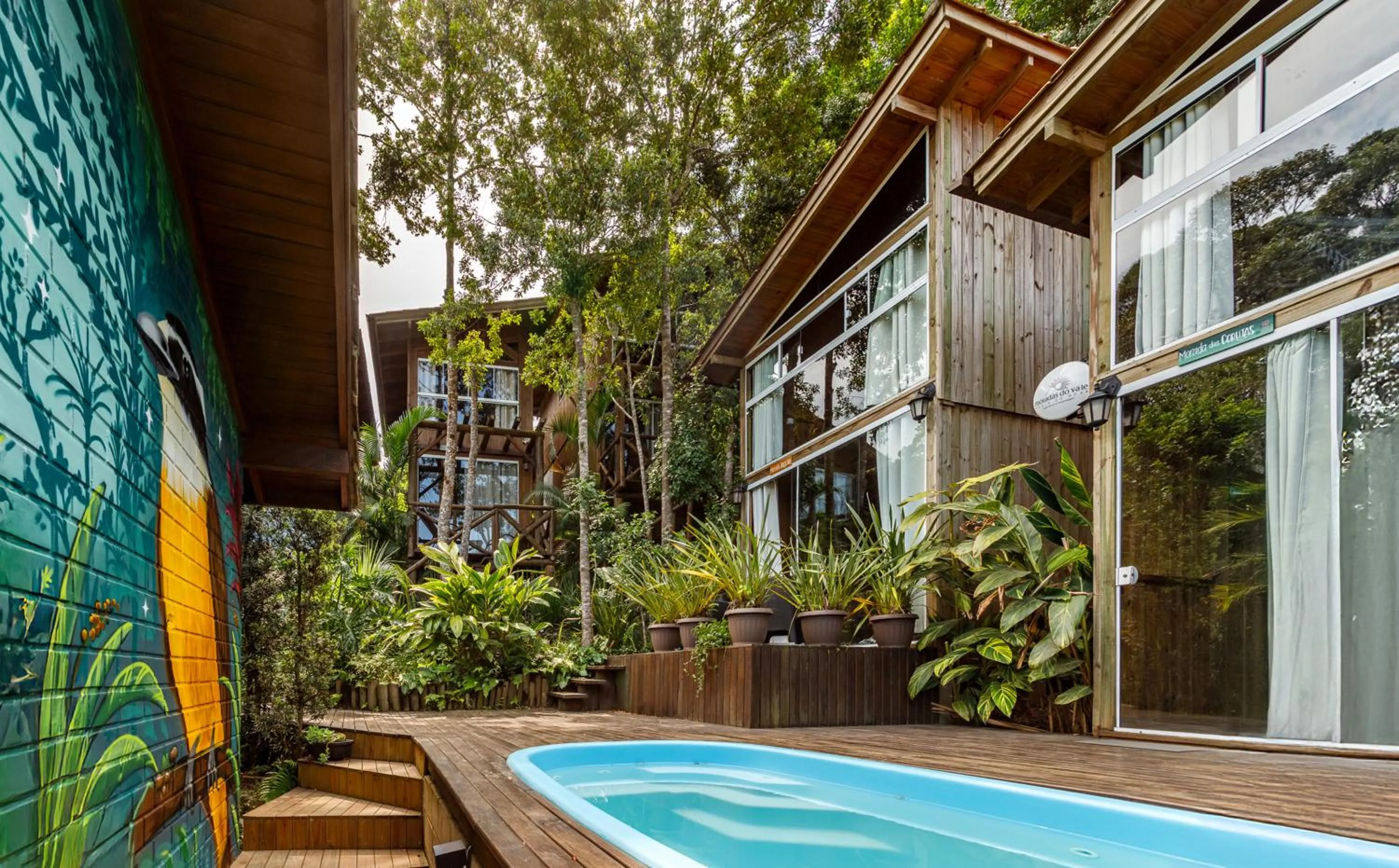 Swimming pool in Moradas do Vale Praia do Rosa