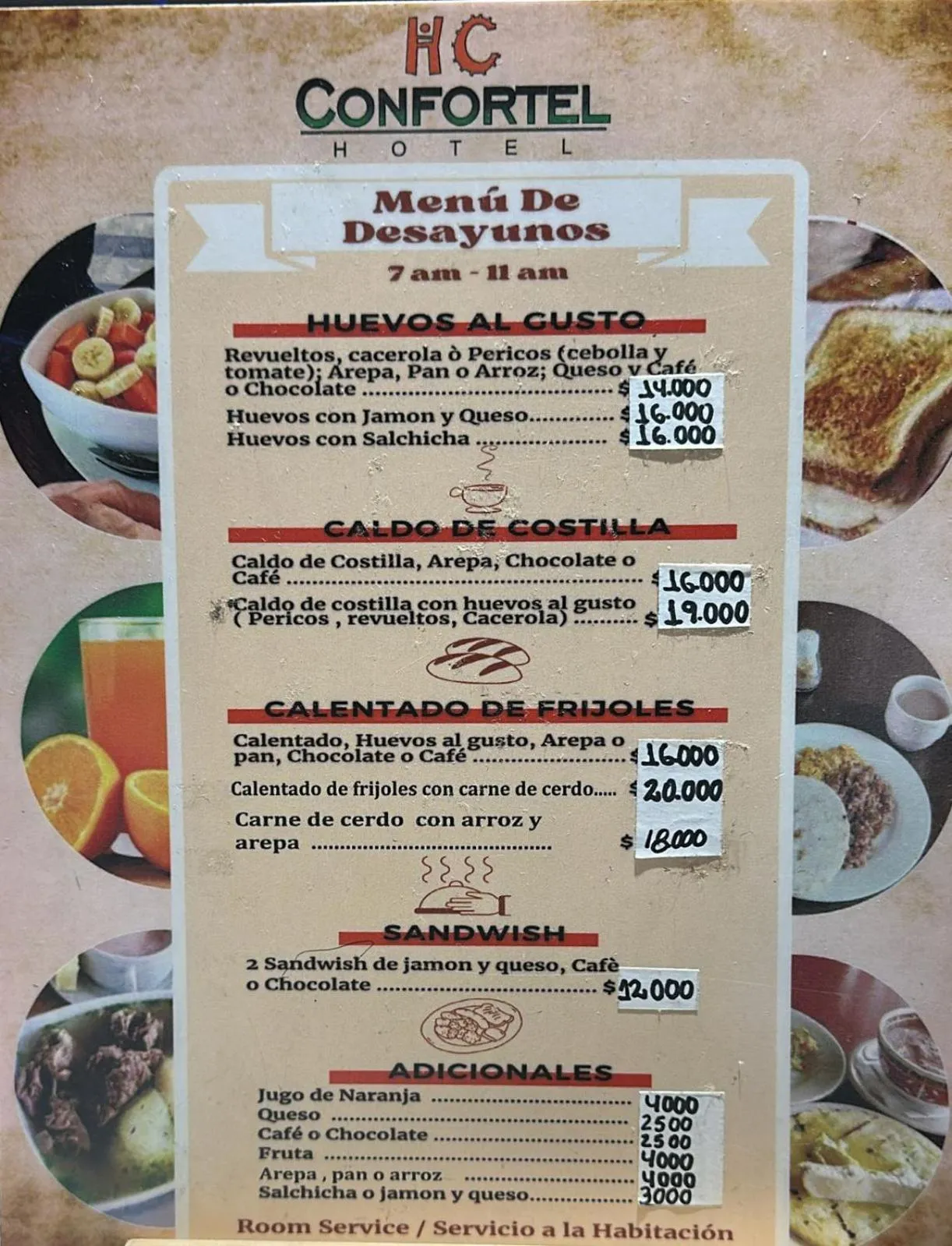 Restaurant/places to eat in Hotel Confortel