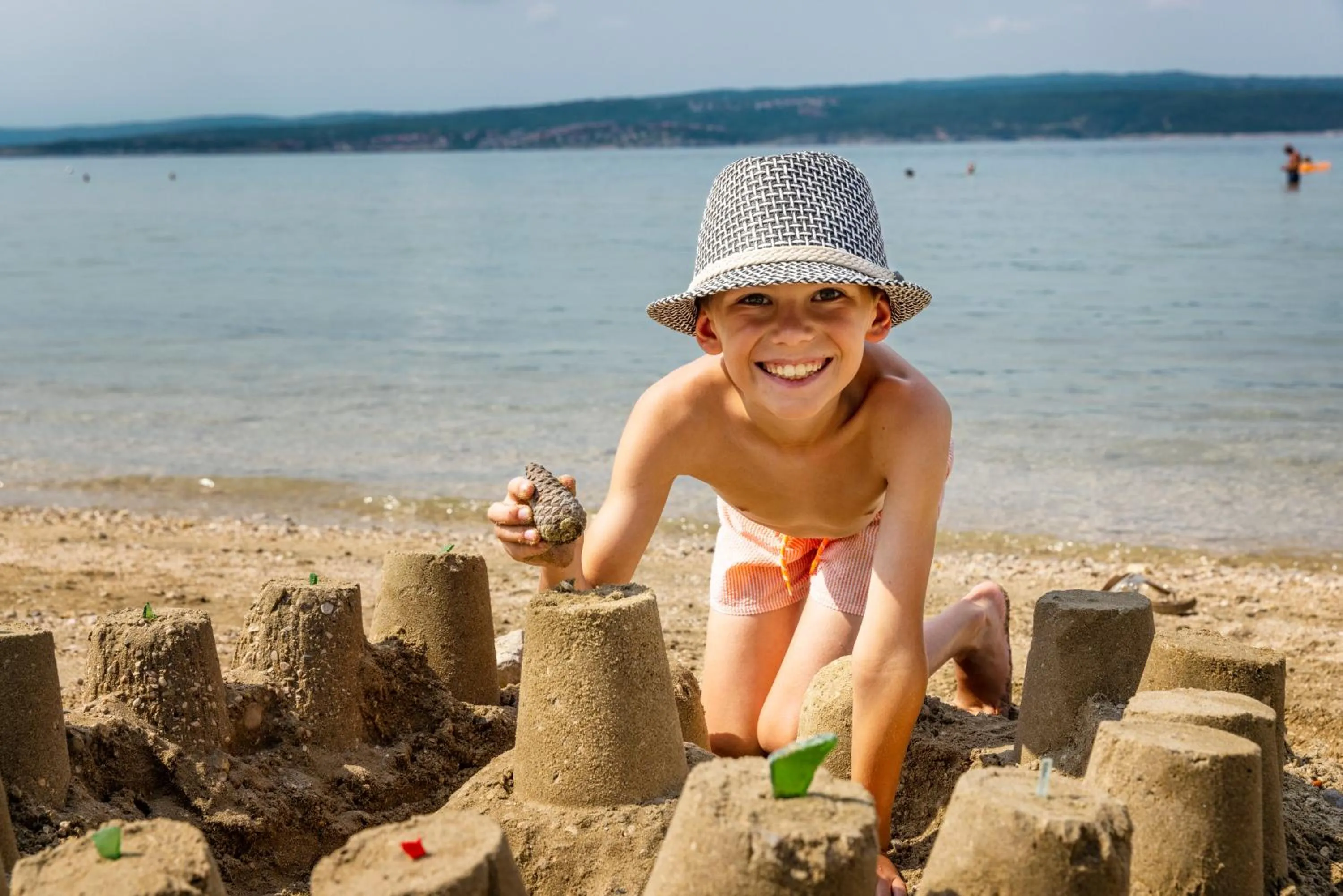 Beach in Hotel Kvarner Palace
