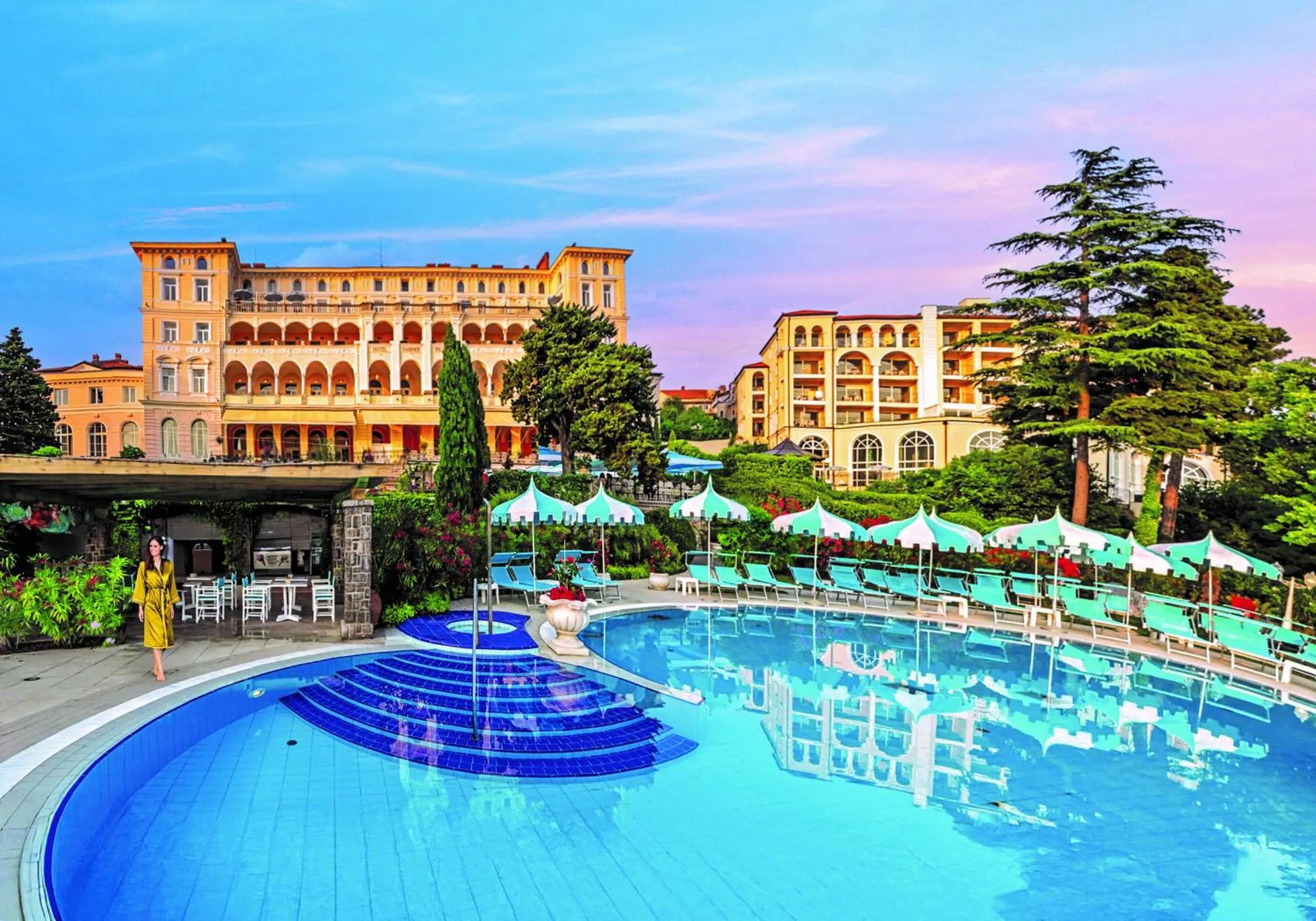 Property building in Hotel Kvarner Palace