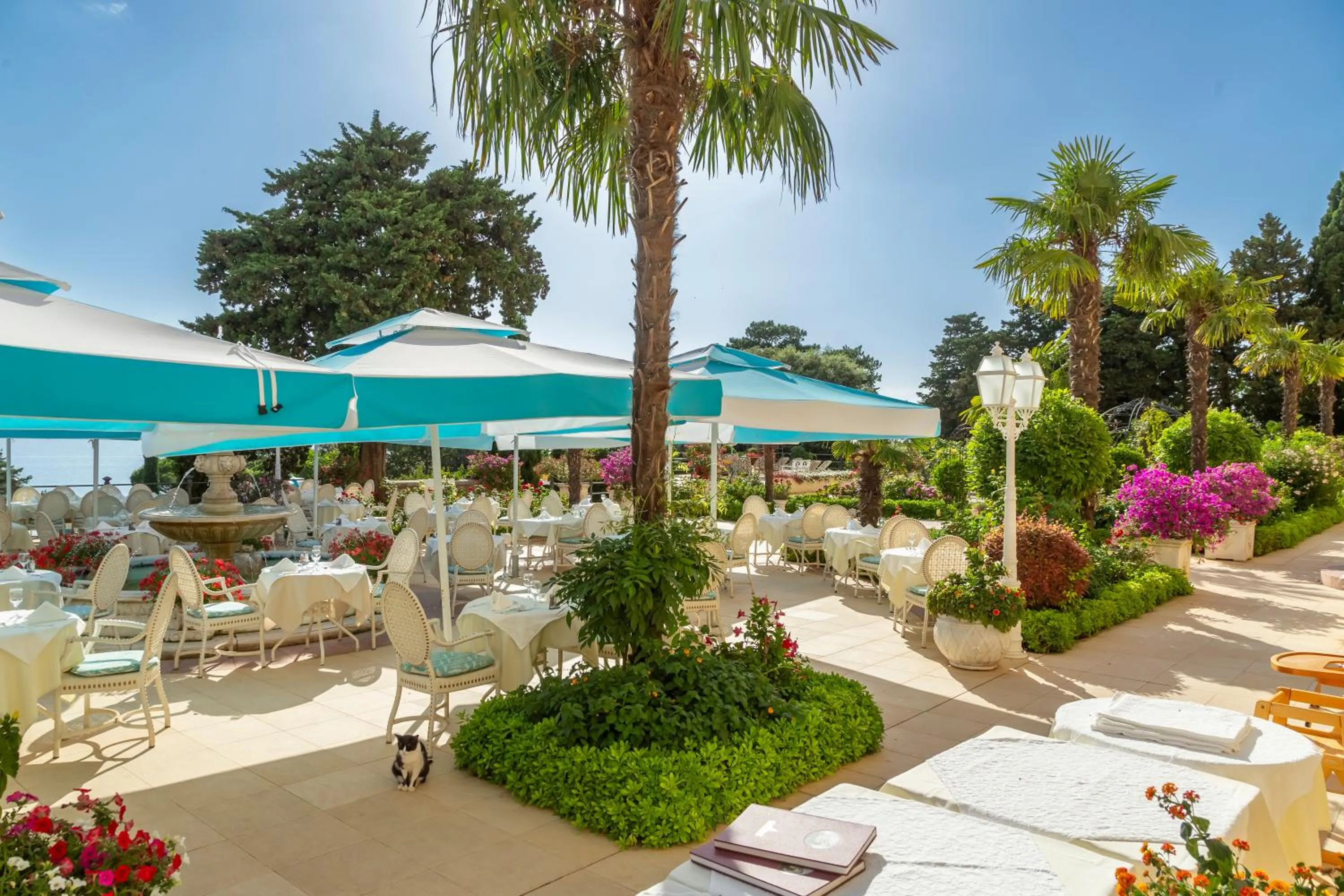 Garden in Hotel Kvarner Palace