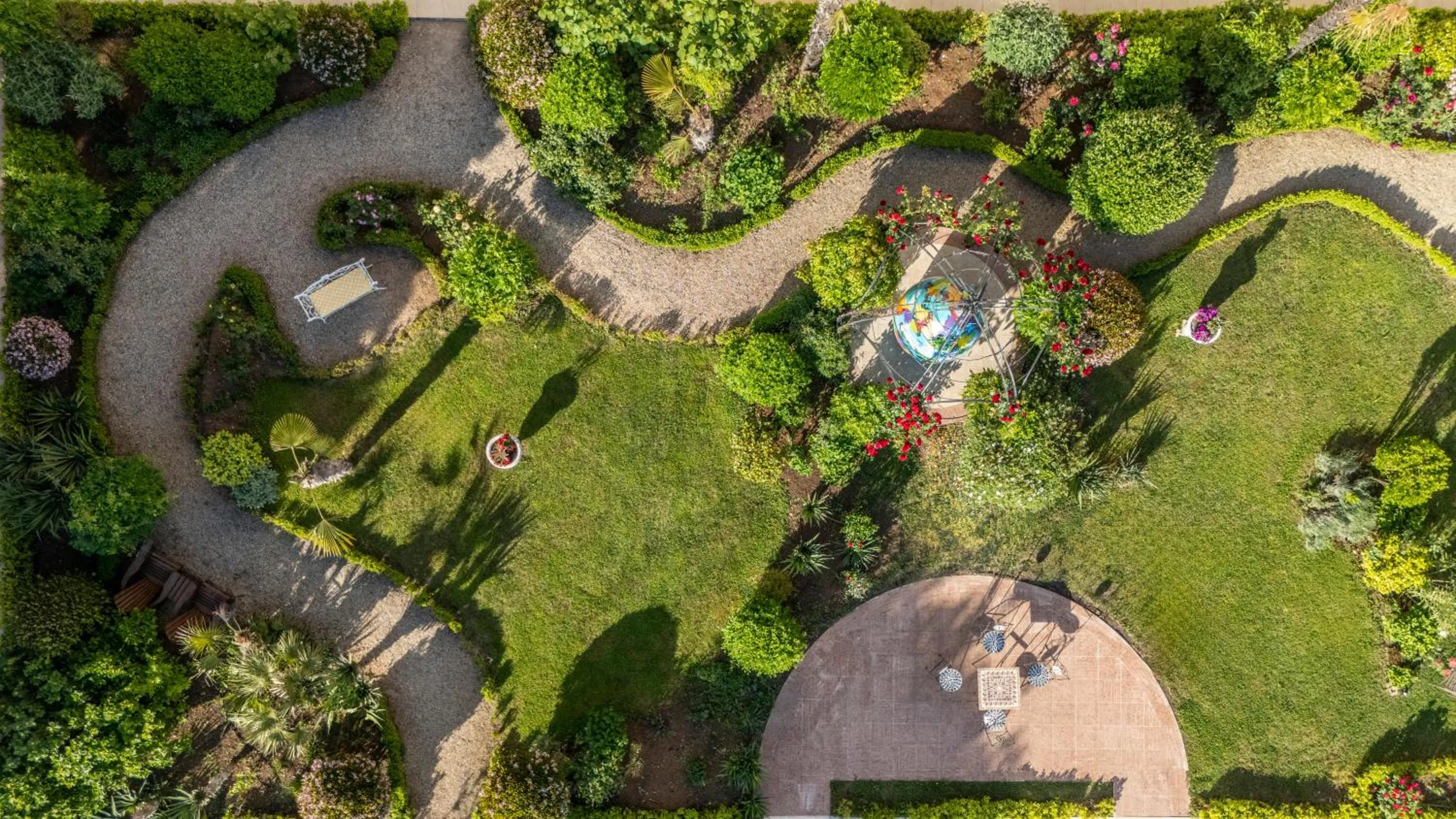 Garden in Hotel Kvarner Palace