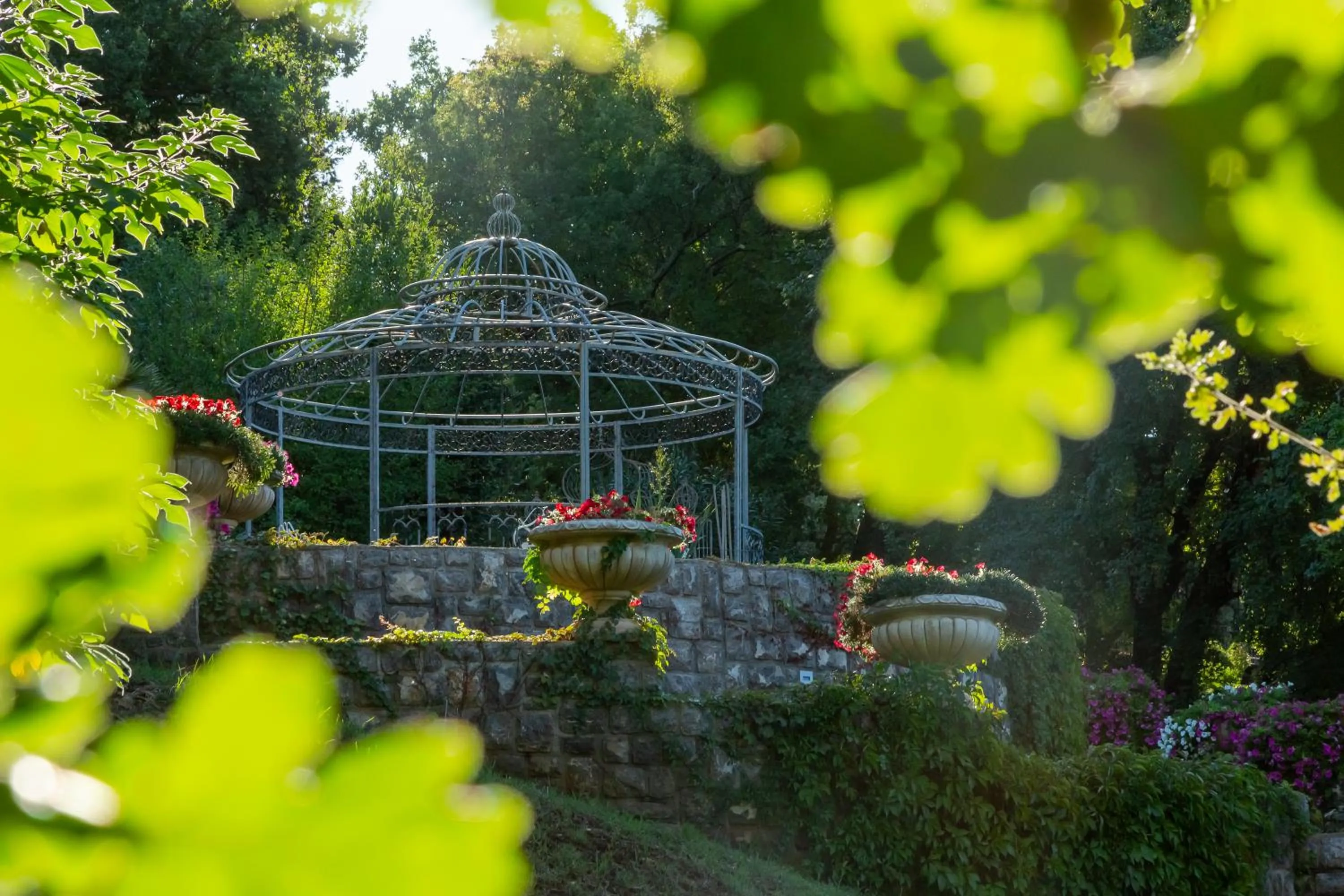 Garden in Hotel Kvarner Palace
