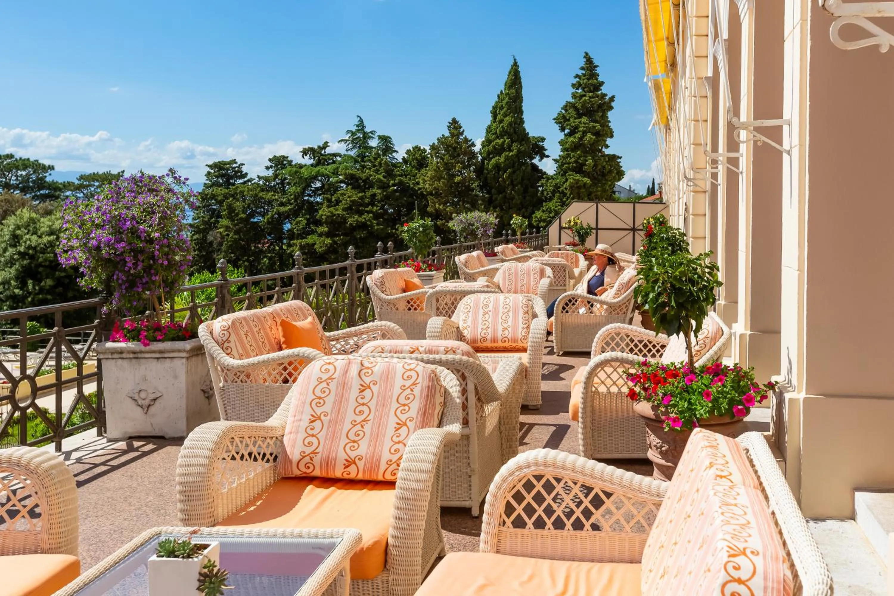 Balcony/Terrace in Hotel Kvarner Palace