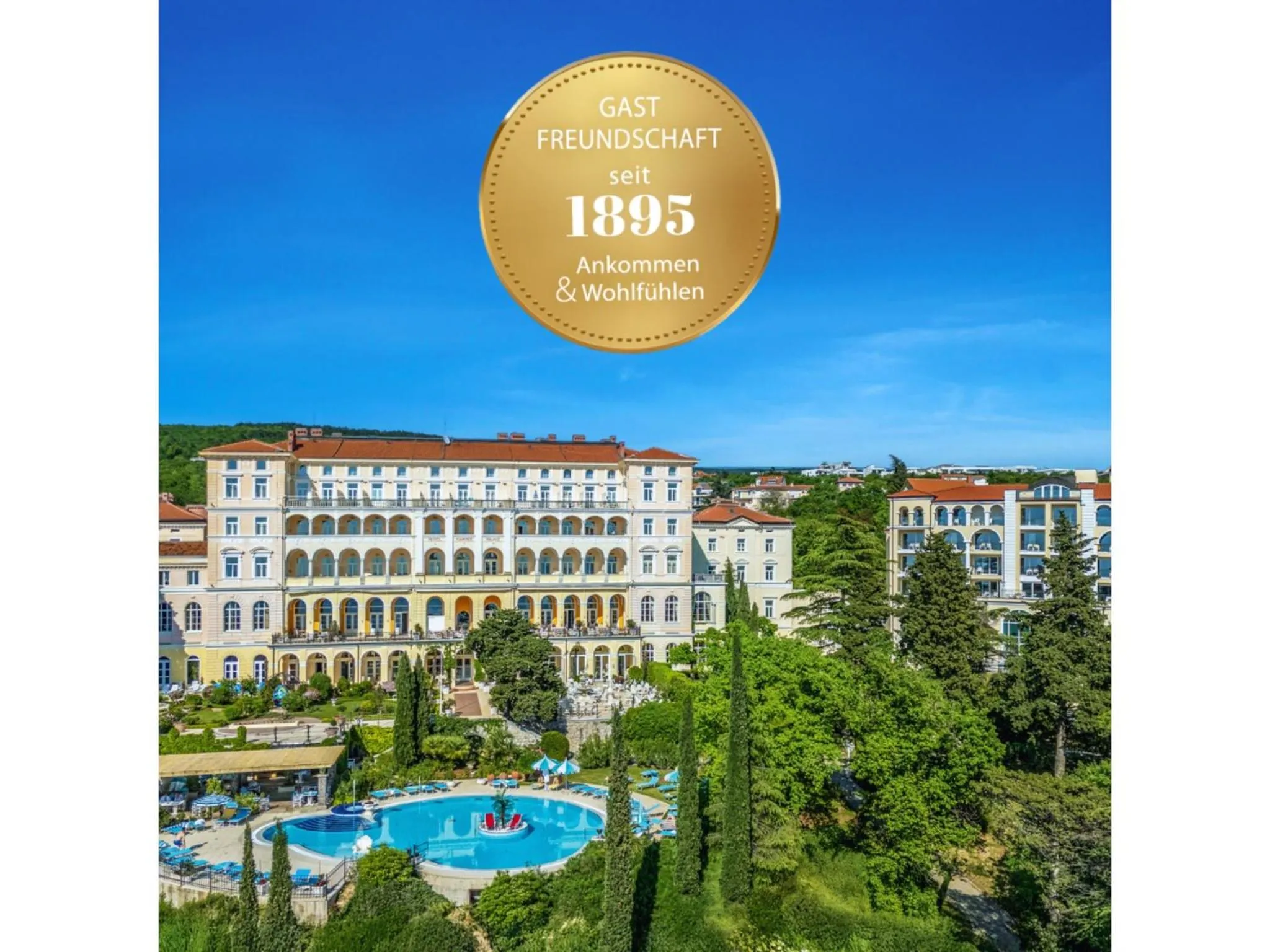 Property building in Hotel Kvarner Palace