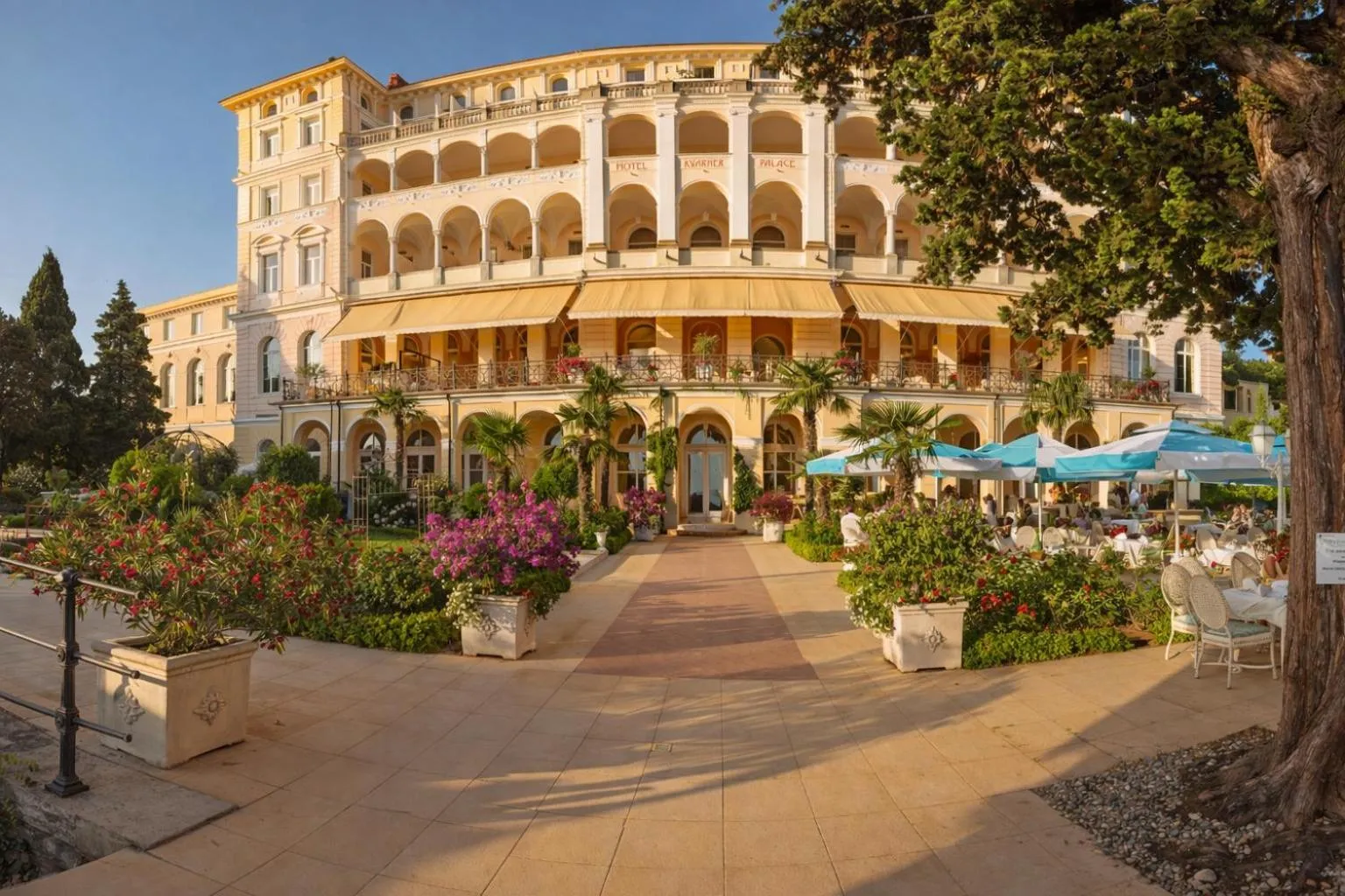 Property building in Hotel Kvarner Palace