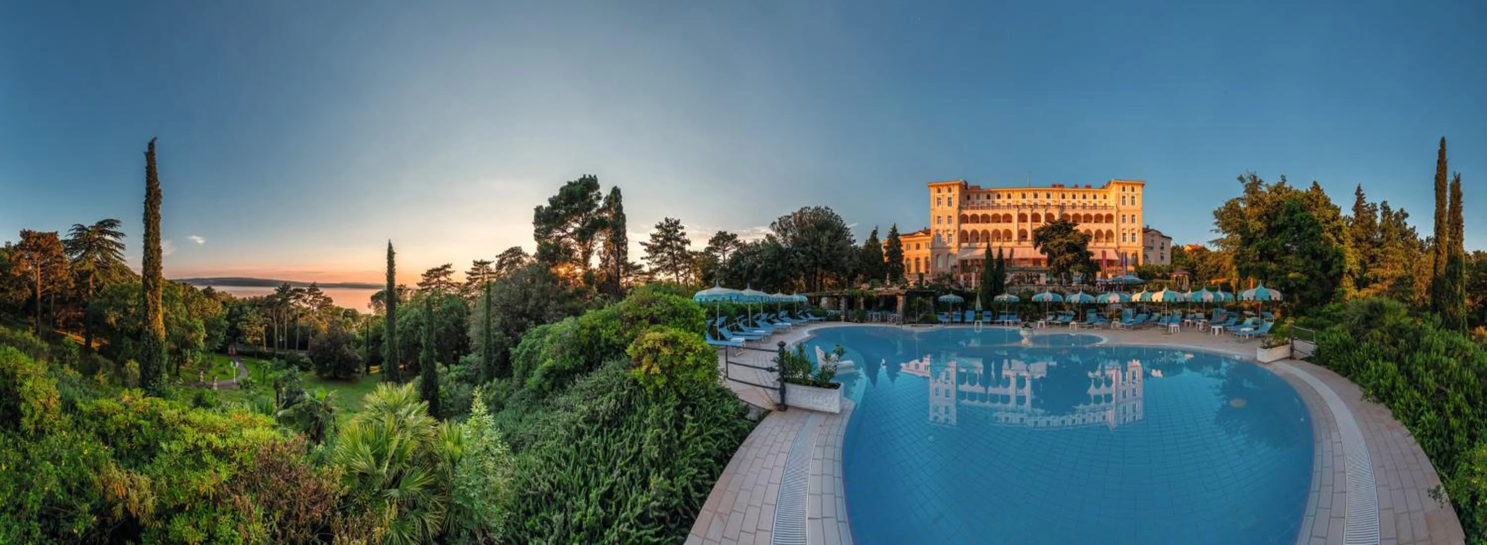 Property building in Hotel Kvarner Palace