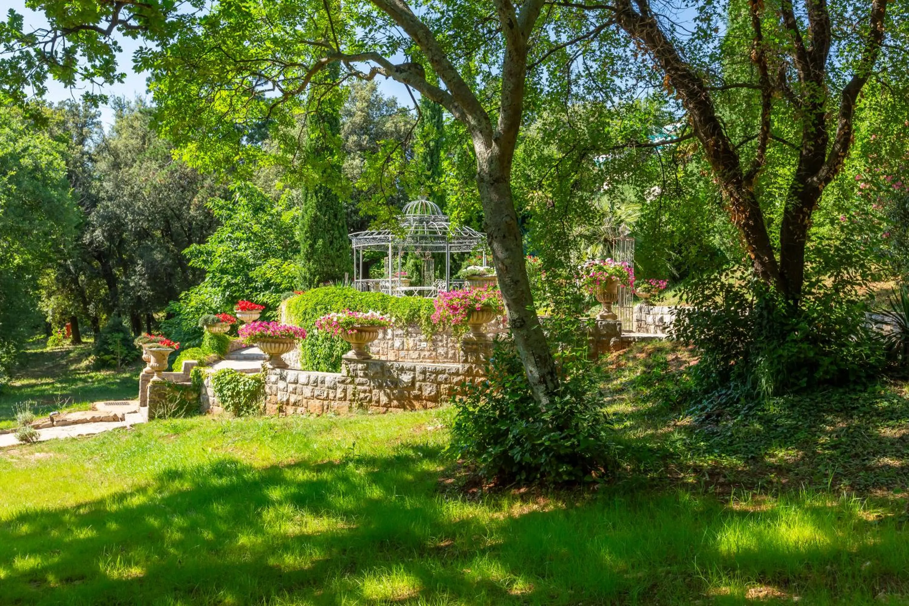 Garden in Hotel Kvarner Palace