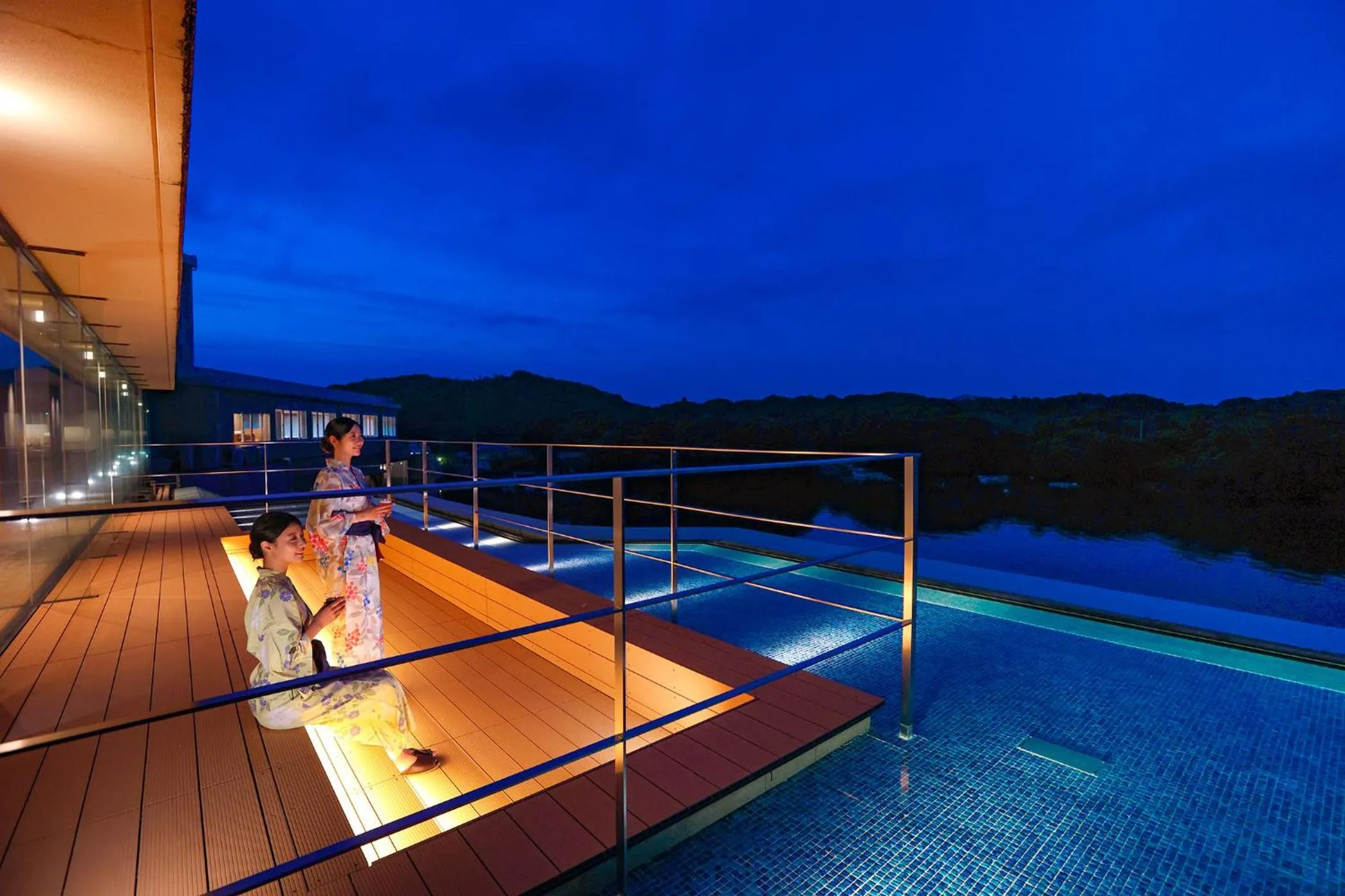 Area and facilities in Ooedo Onsen Monogatari Premium Iseshima