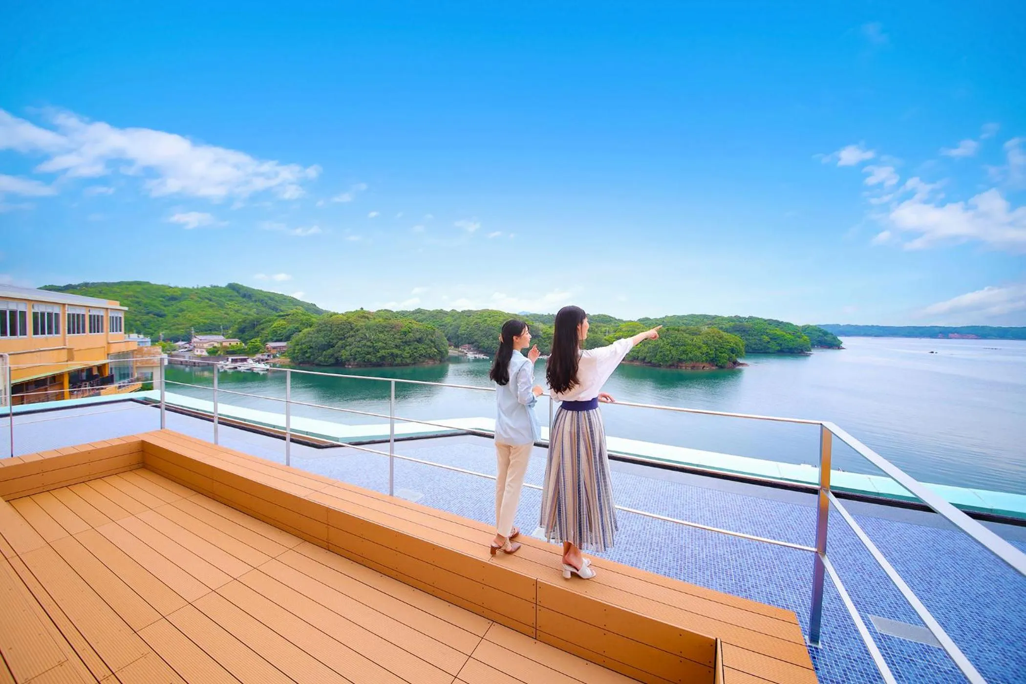 Area and facilities in Ooedo Onsen Monogatari Premium Iseshima