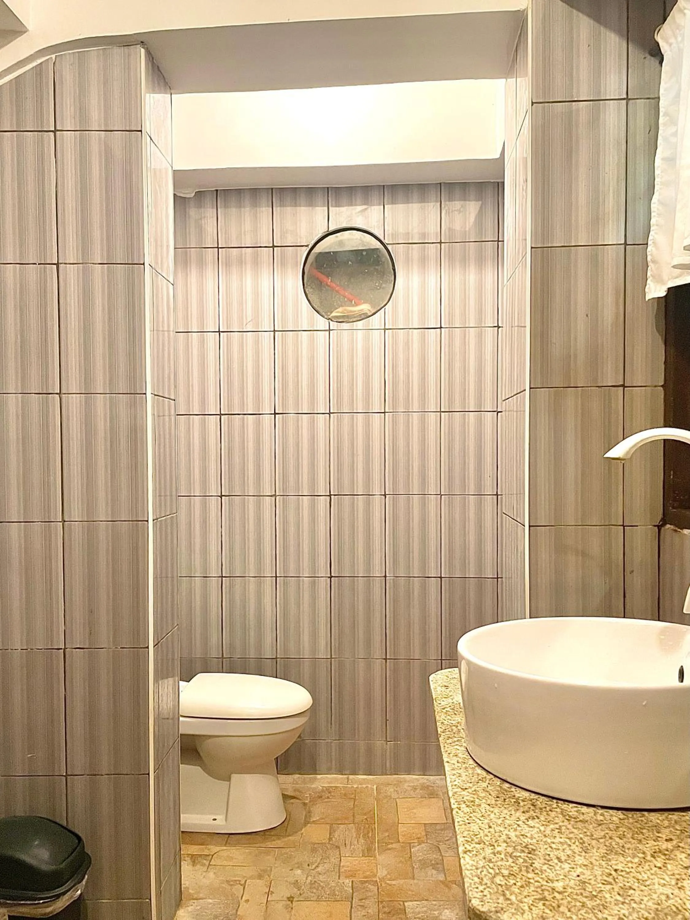 Shower in Patrick's on the Beach Resort