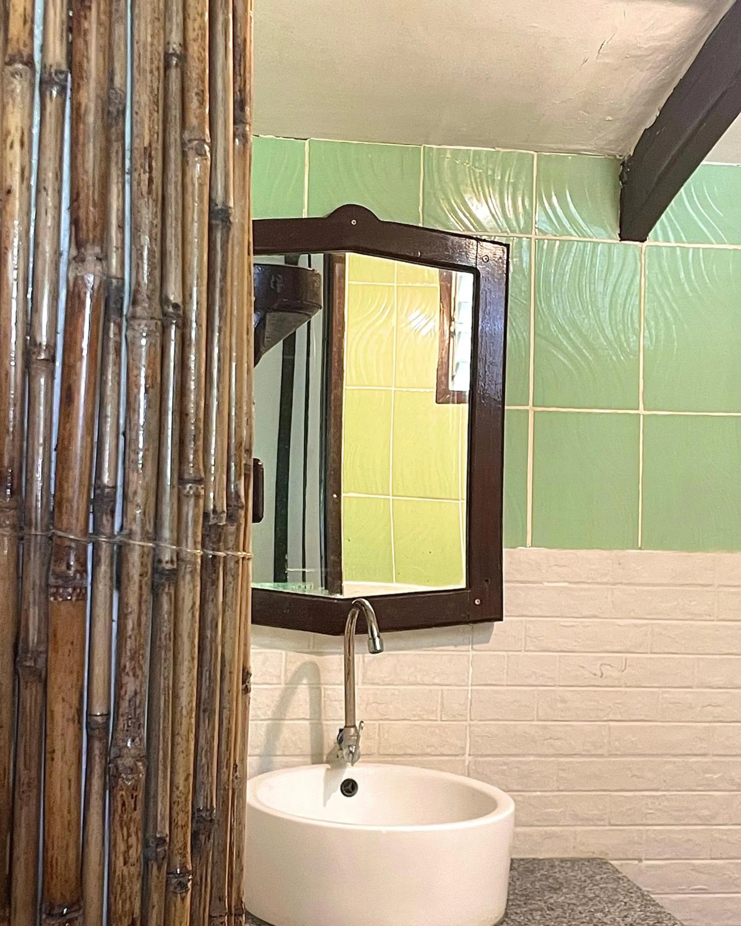 Shower in Patrick's on the Beach Resort