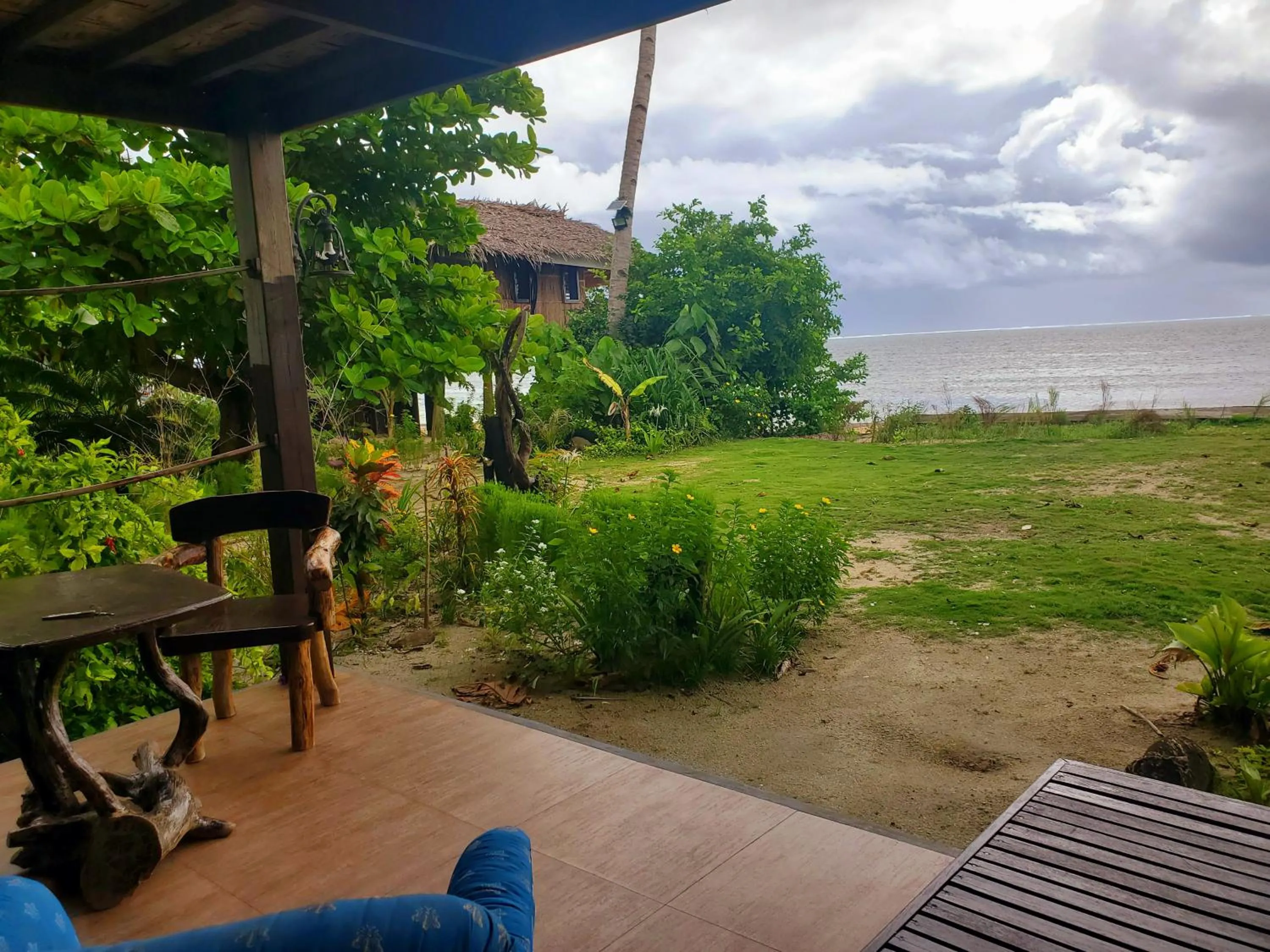 Garden view in Patrick's on the Beach Resort