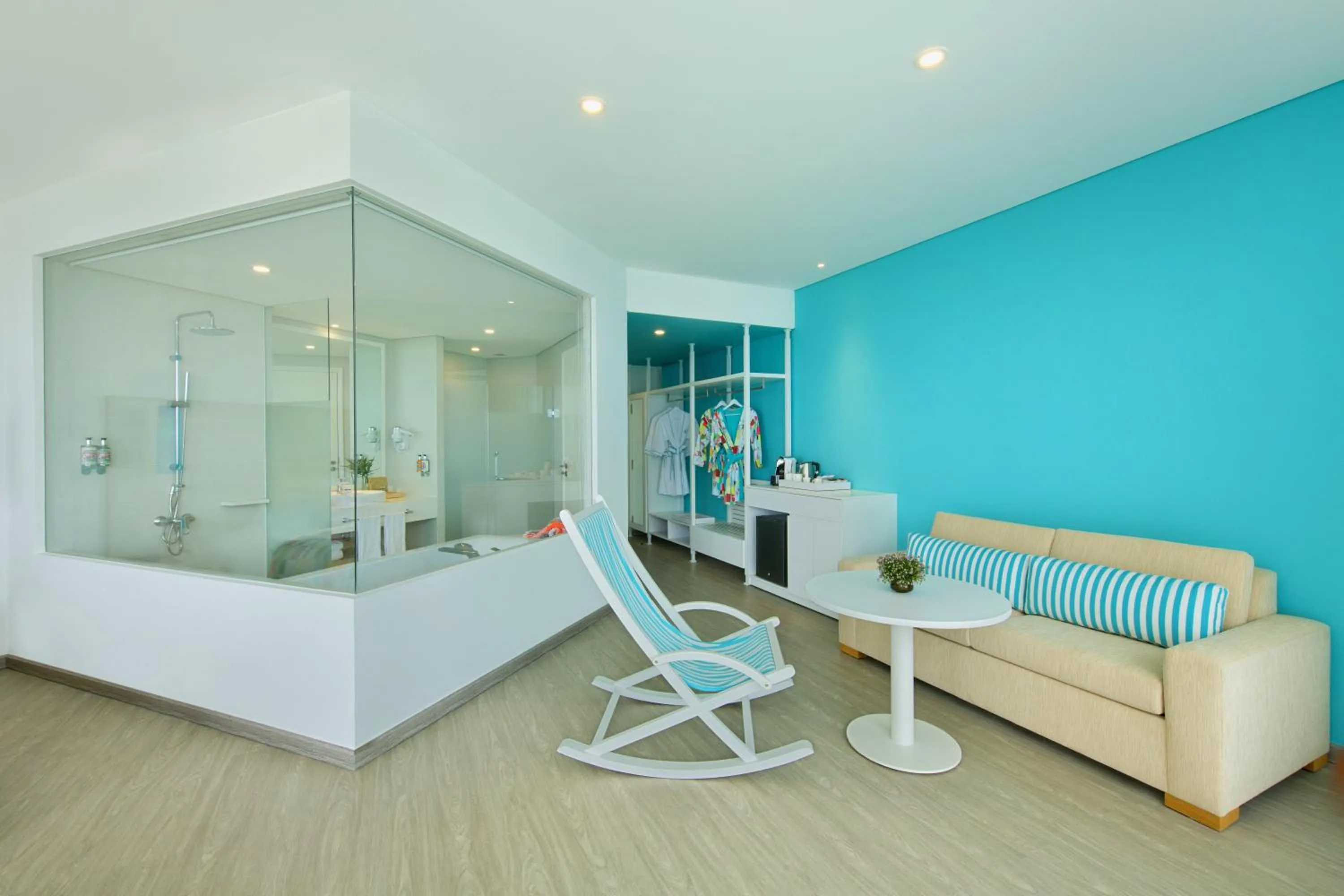 Bathroom, Bed in SOL by Meliá Phu Quoc