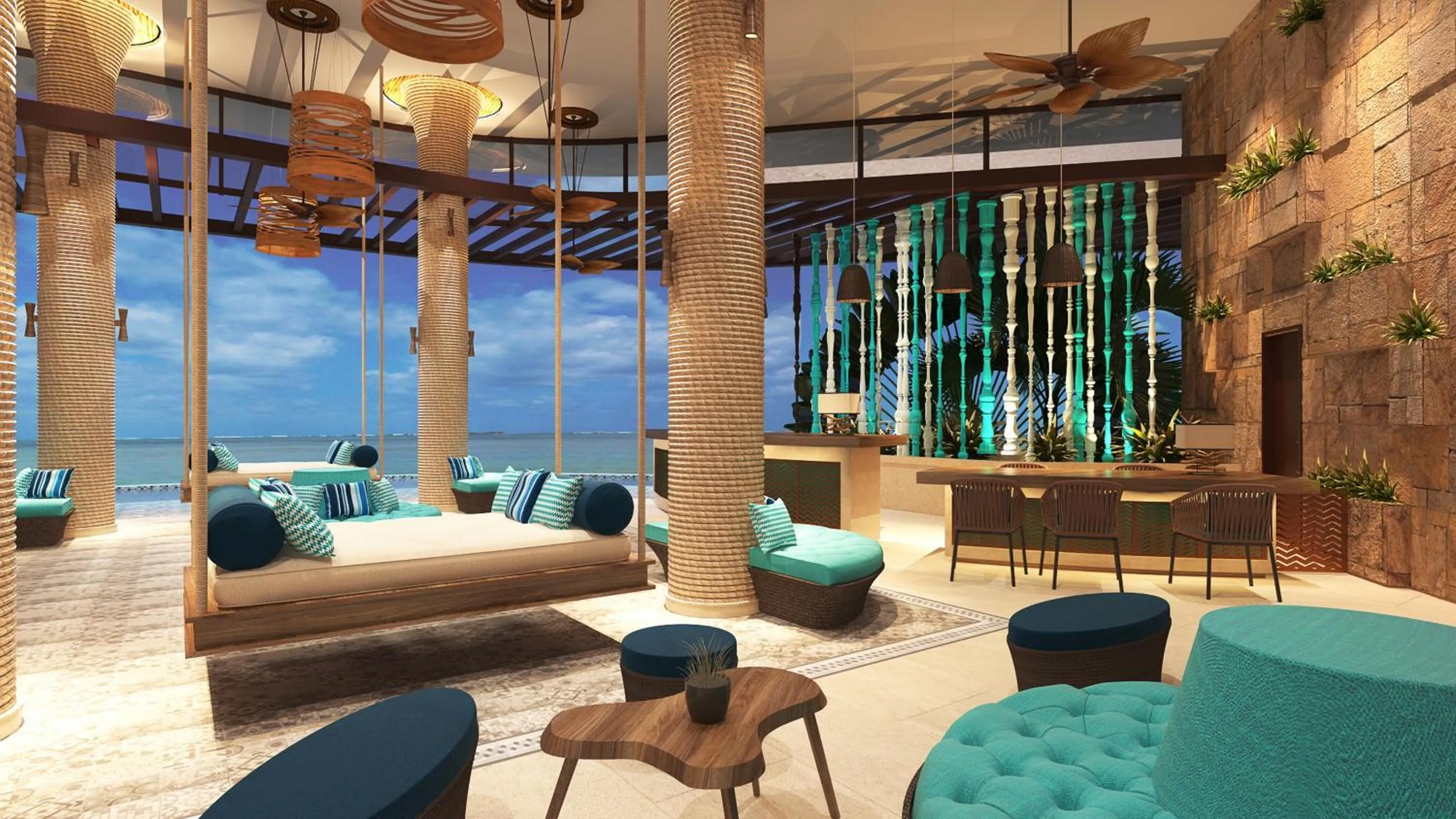Lobby or reception in SOL by Meliá Phu Quoc