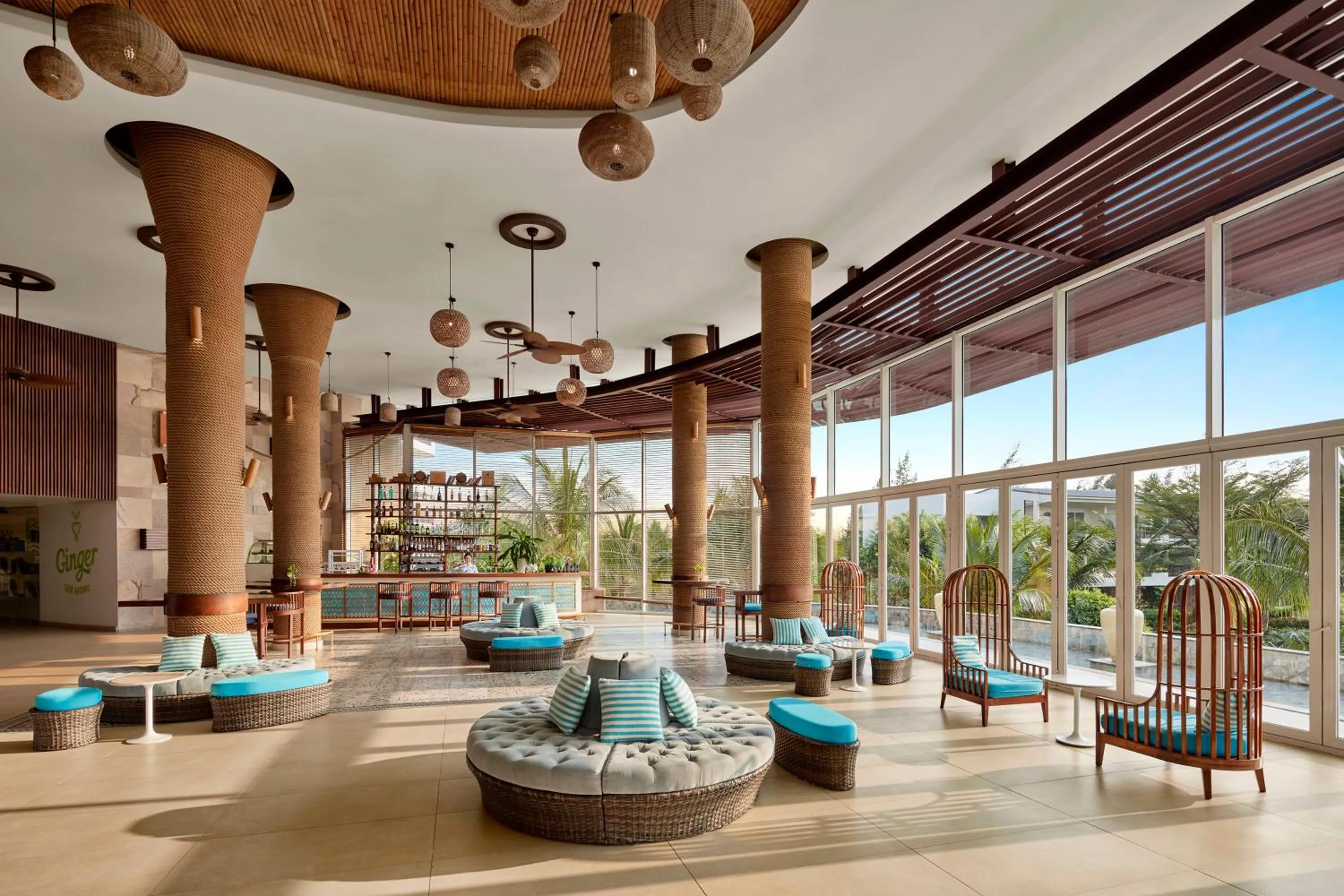 Lobby or reception in SOL by Meliá Phu Quoc