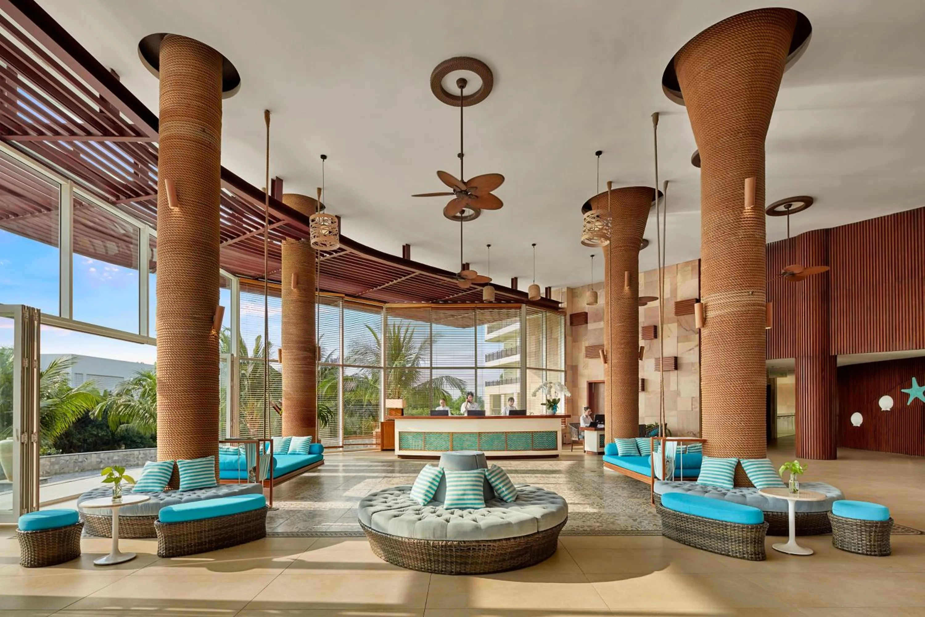 Lobby or reception in SOL by Meliá Phu Quoc
