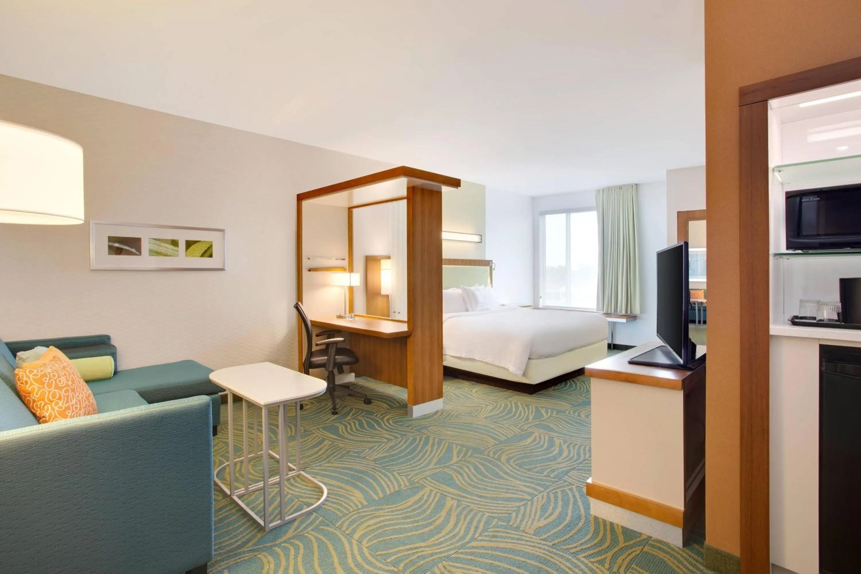 Bedroom, Bed in SpringHill Suites by Marriott Murray