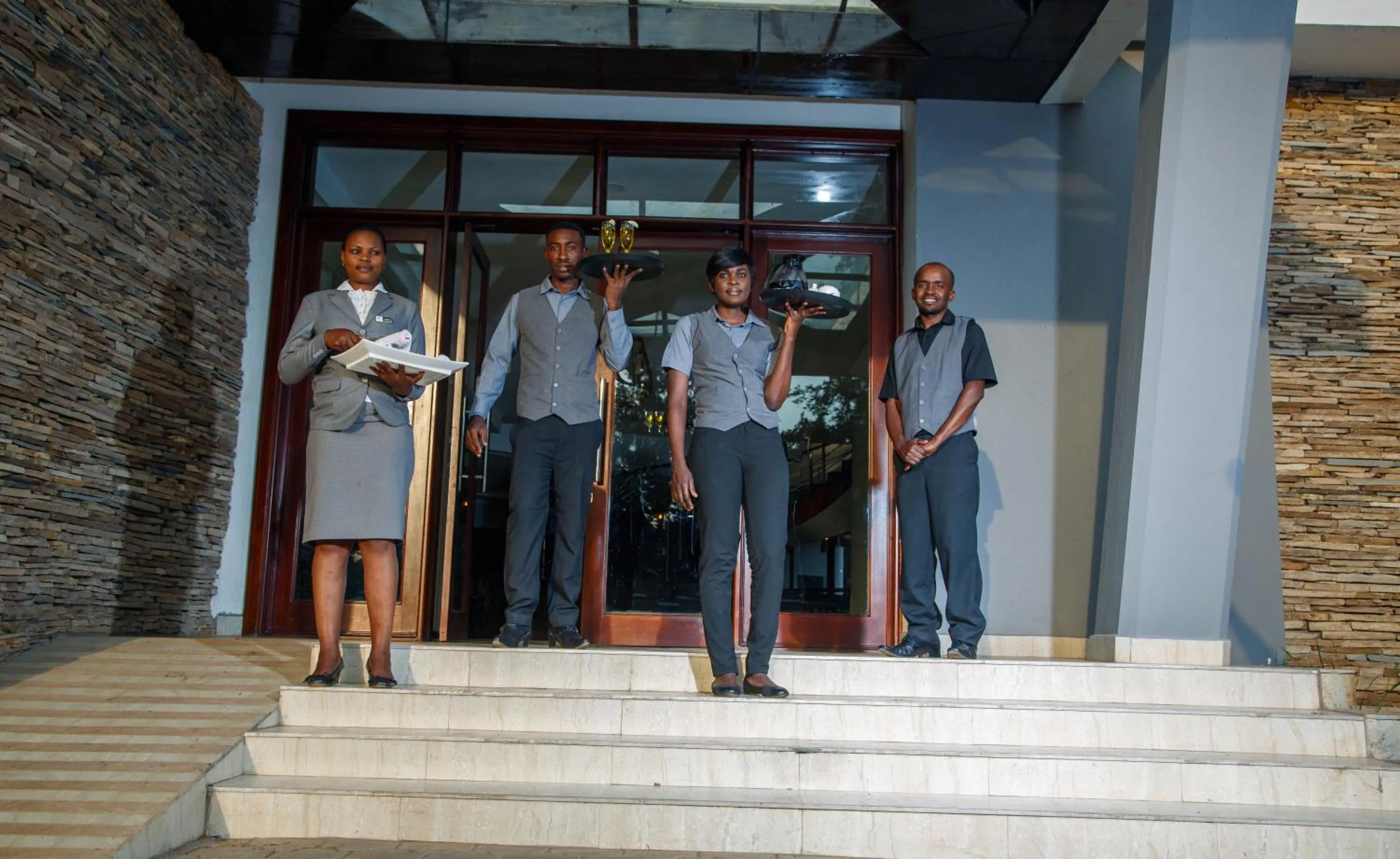 Staff in Kilimanjaro Wonders Hotel