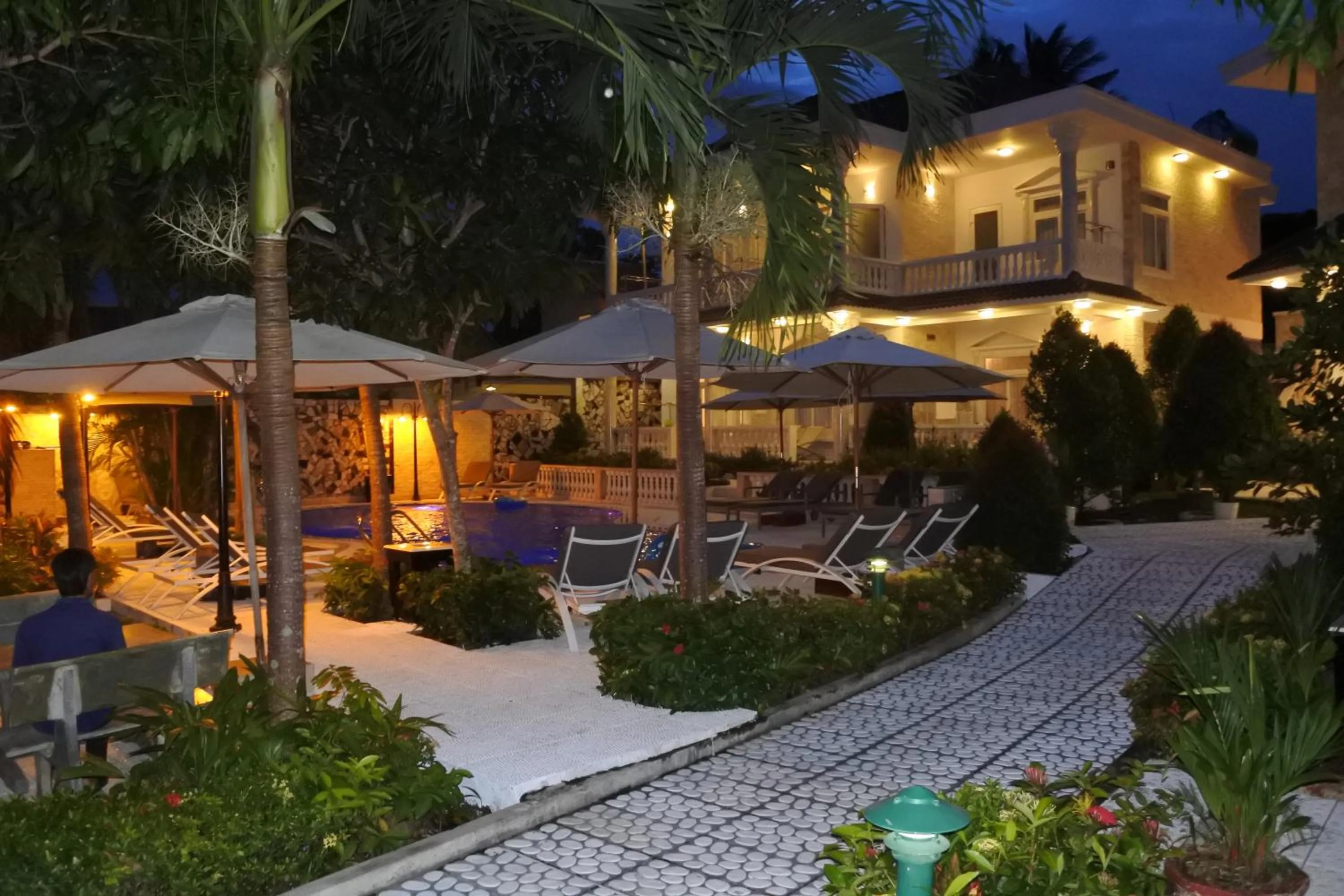 Patio in Godiva Villa Phu Quoc