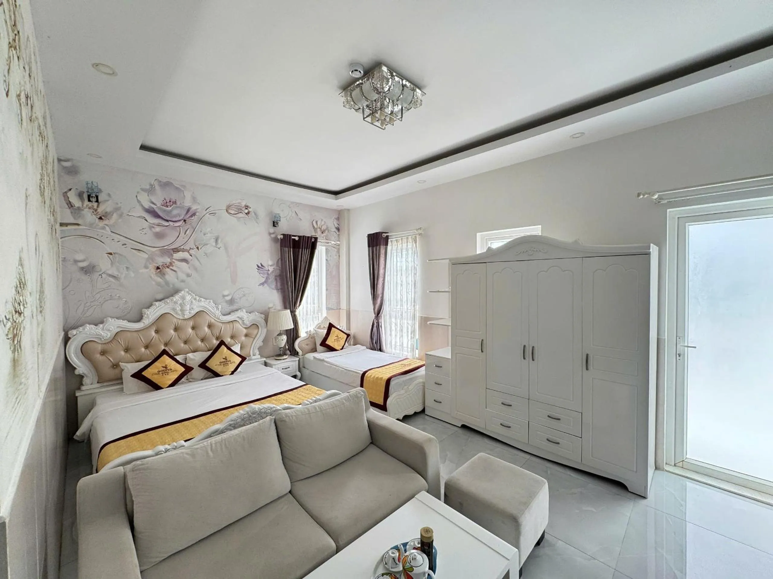 Bed in Godiva Villa Phu Quoc