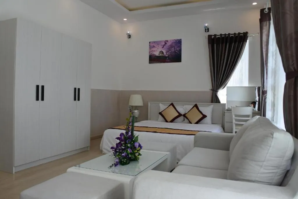 Bed in Godiva Villa Phu Quoc