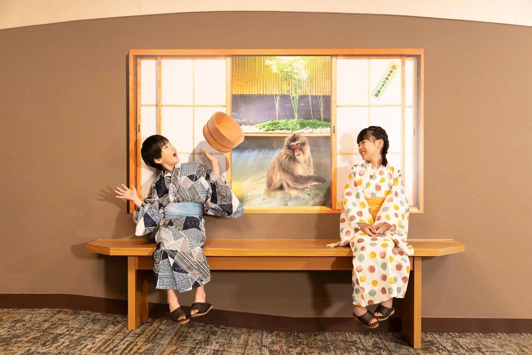 Area and facilities in Ooedo Onsen Monogatari Premium Hotel New Shiobara