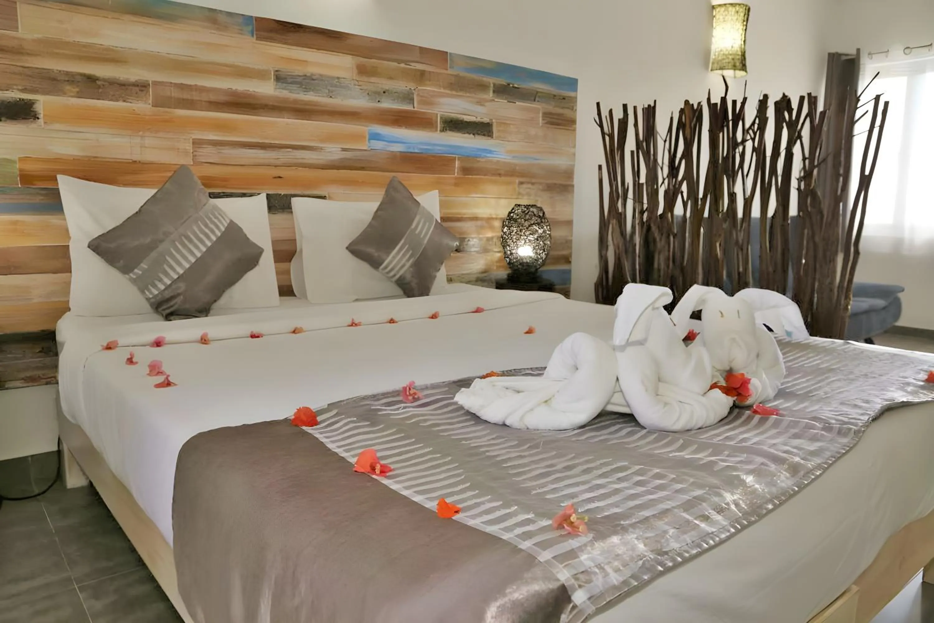 Bed in Stella Rina "Adults Only"