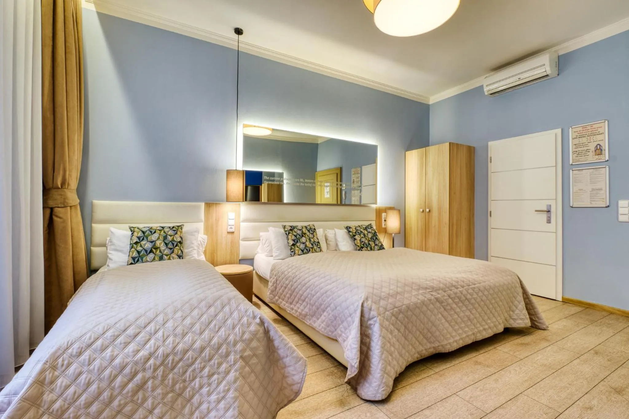 Bed in Salvator Boutique Hotel vegan-friendly