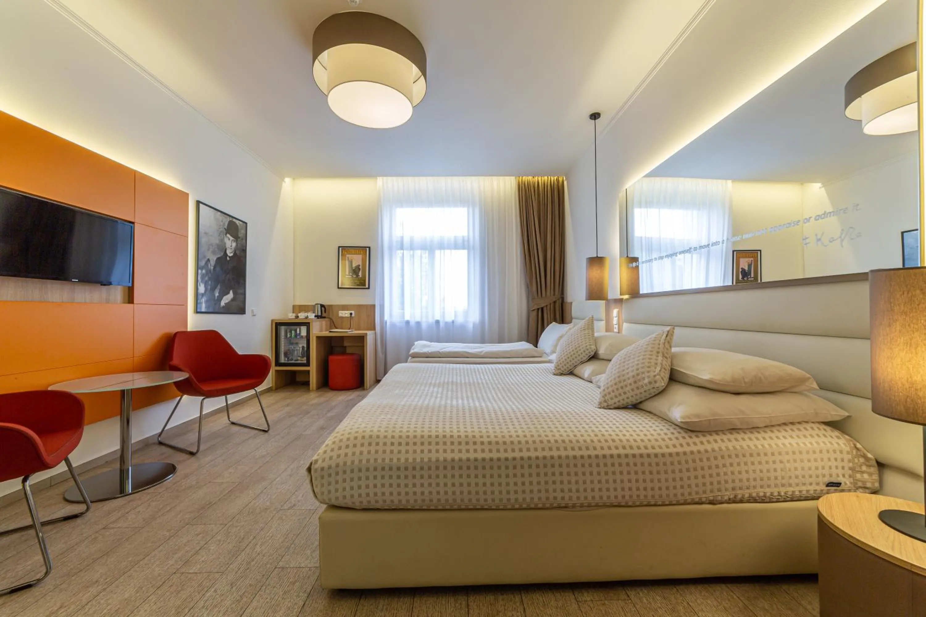 Bed in Salvator Boutique Hotel vegan-friendly