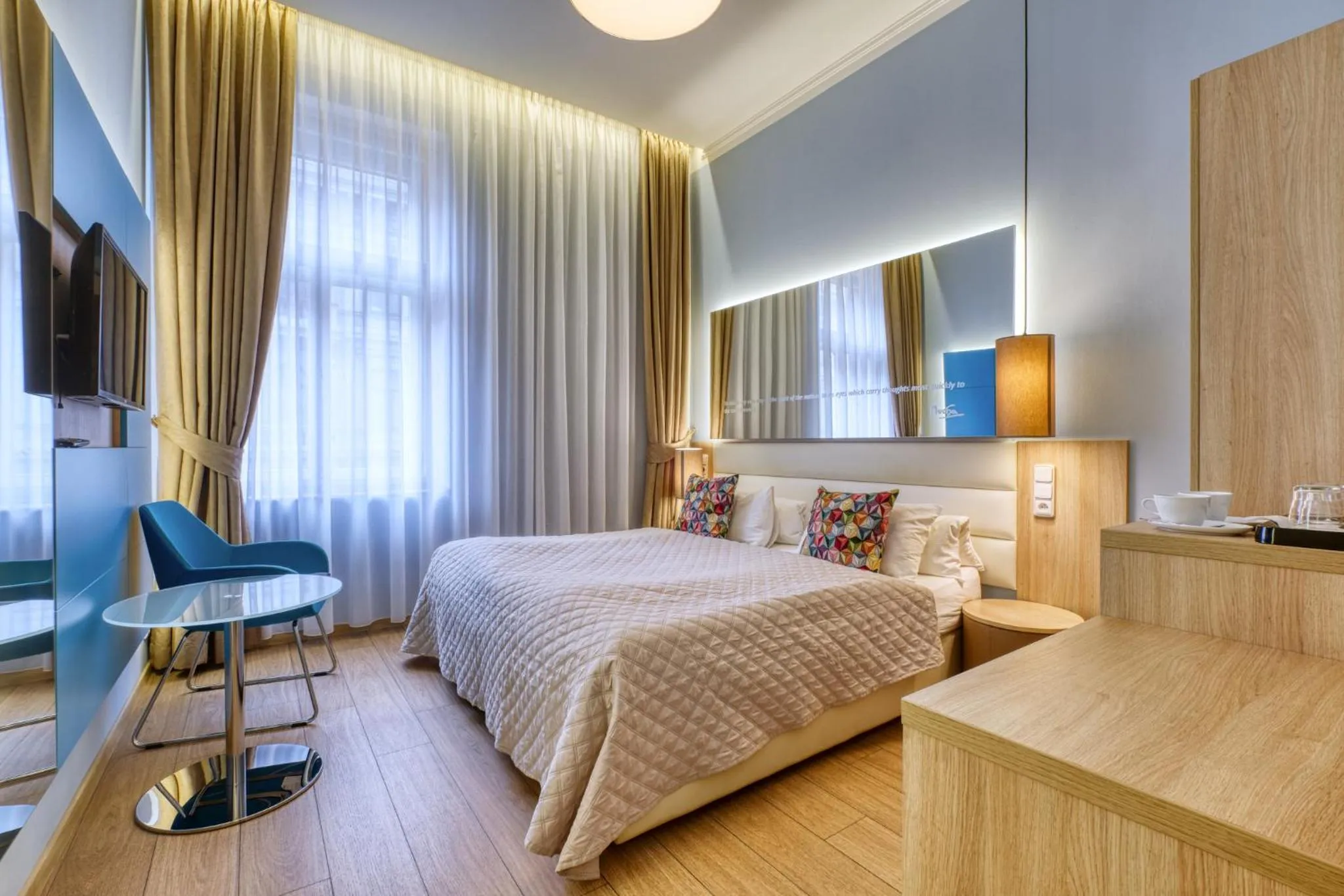 Bed in Salvator Boutique Hotel vegan-friendly