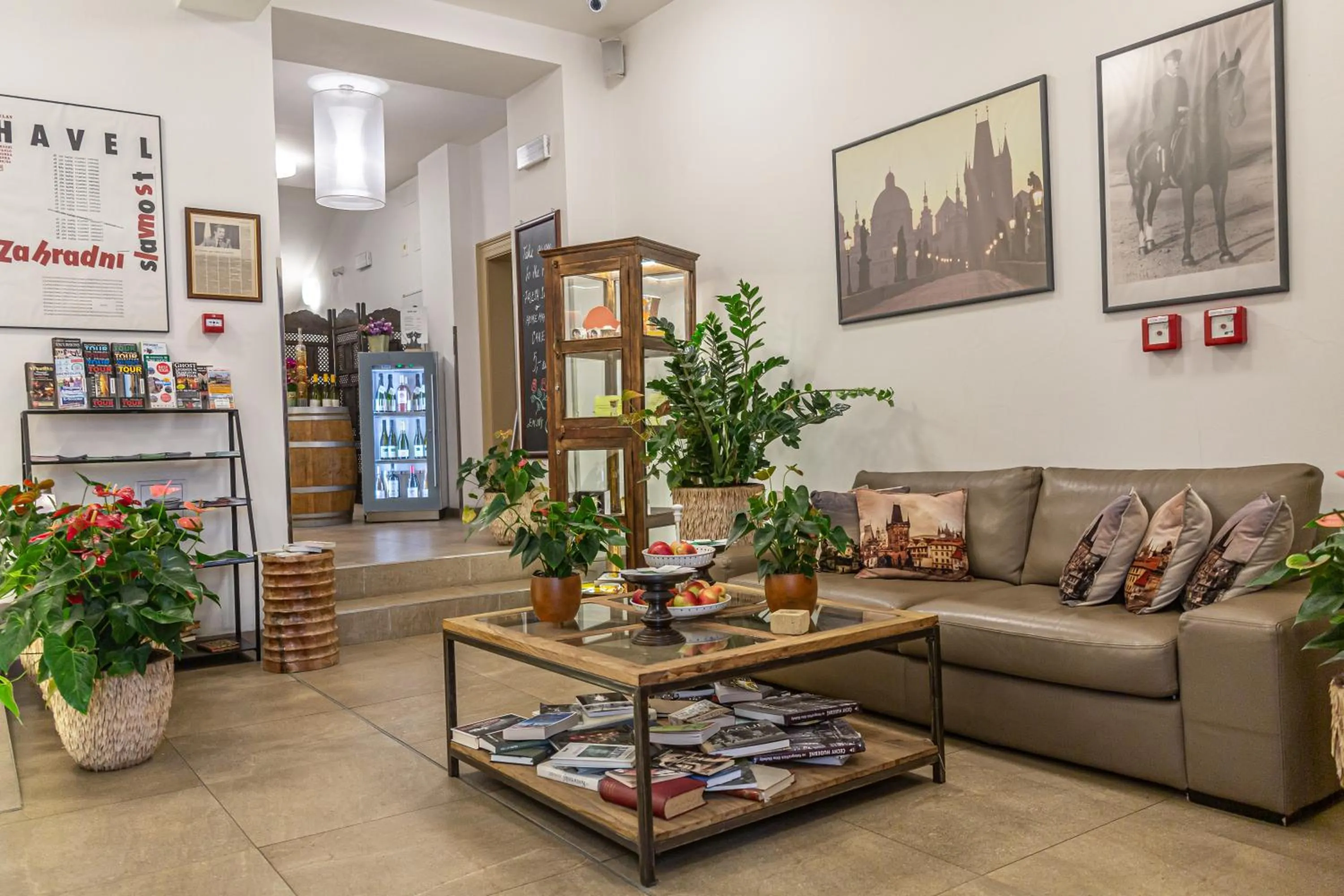 Lobby or reception in Salvator Boutique Hotel vegan-friendly