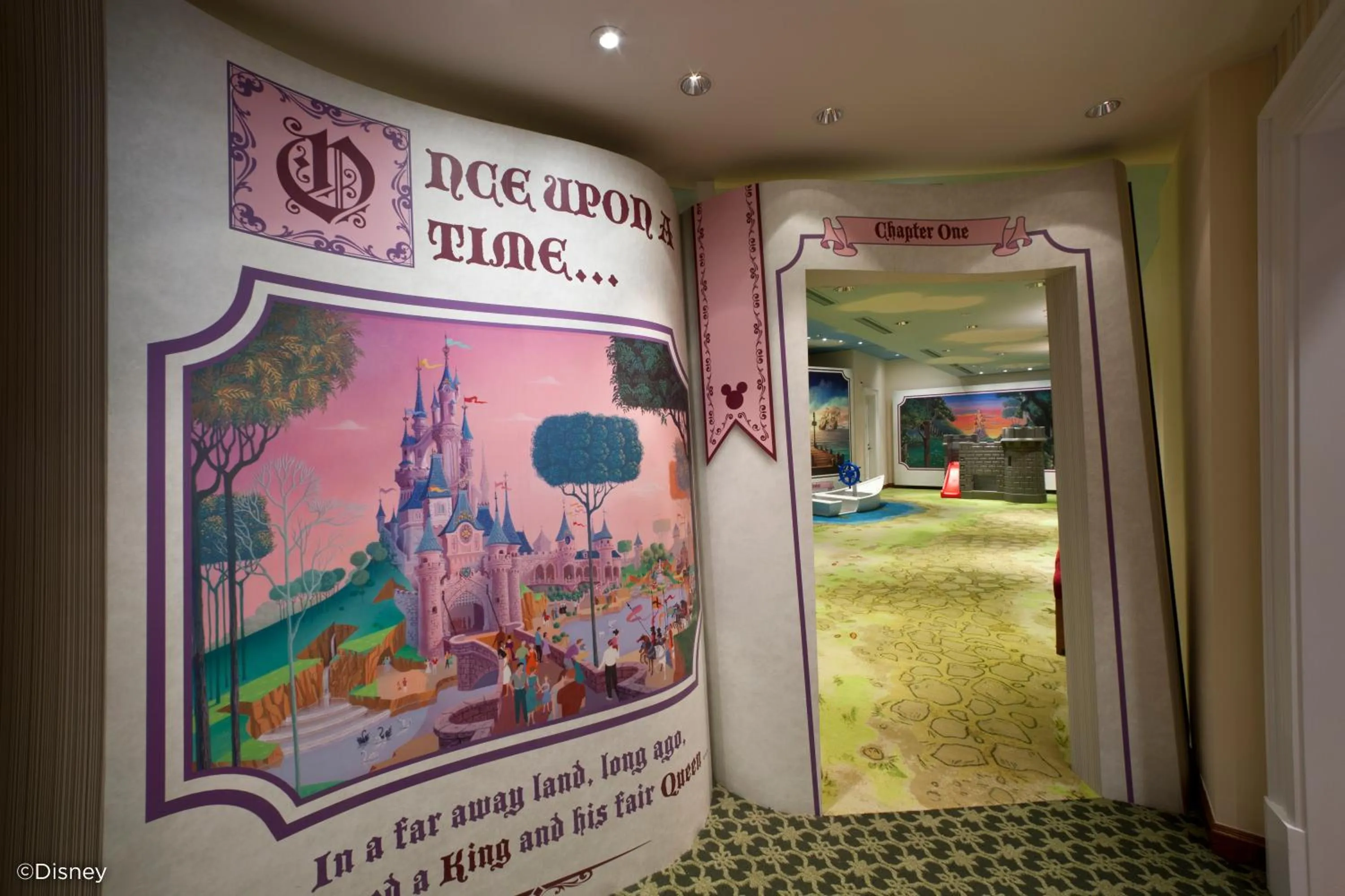 Kids's club in Hong Kong Disneyland Hotel