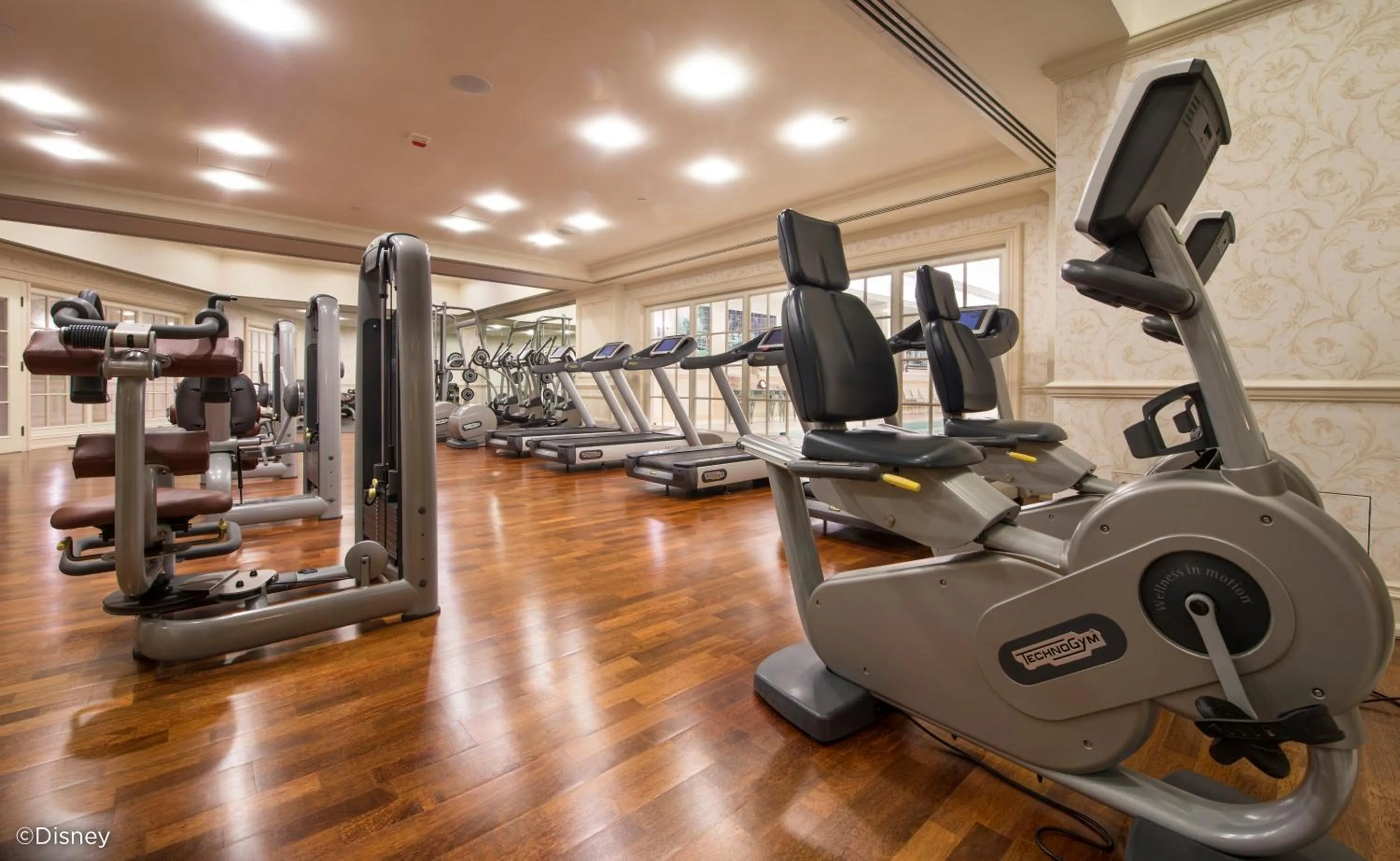 Fitness centre/facilities in Hong Kong Disneyland Hotel