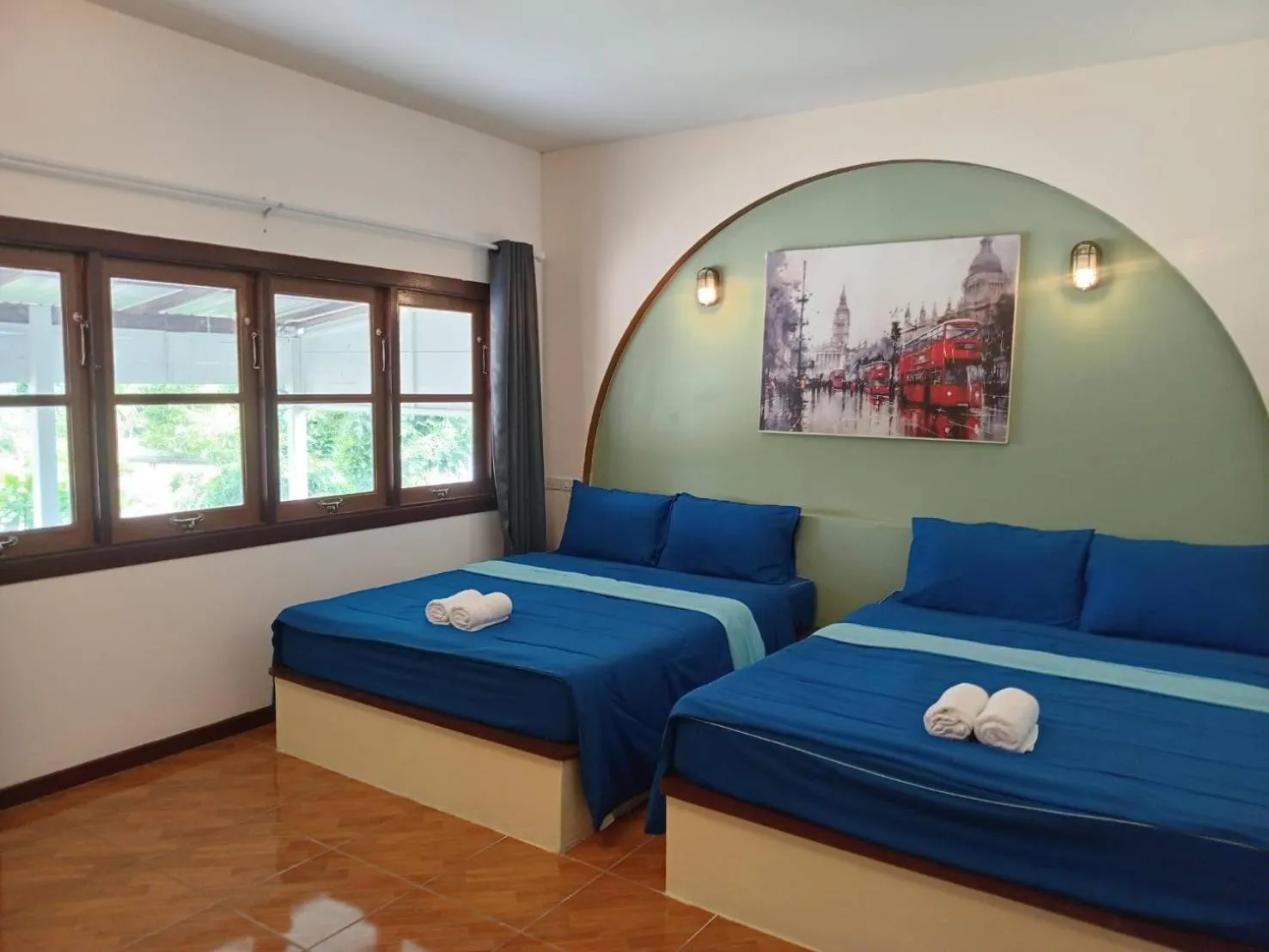 Bed in Fancy Carp Resort