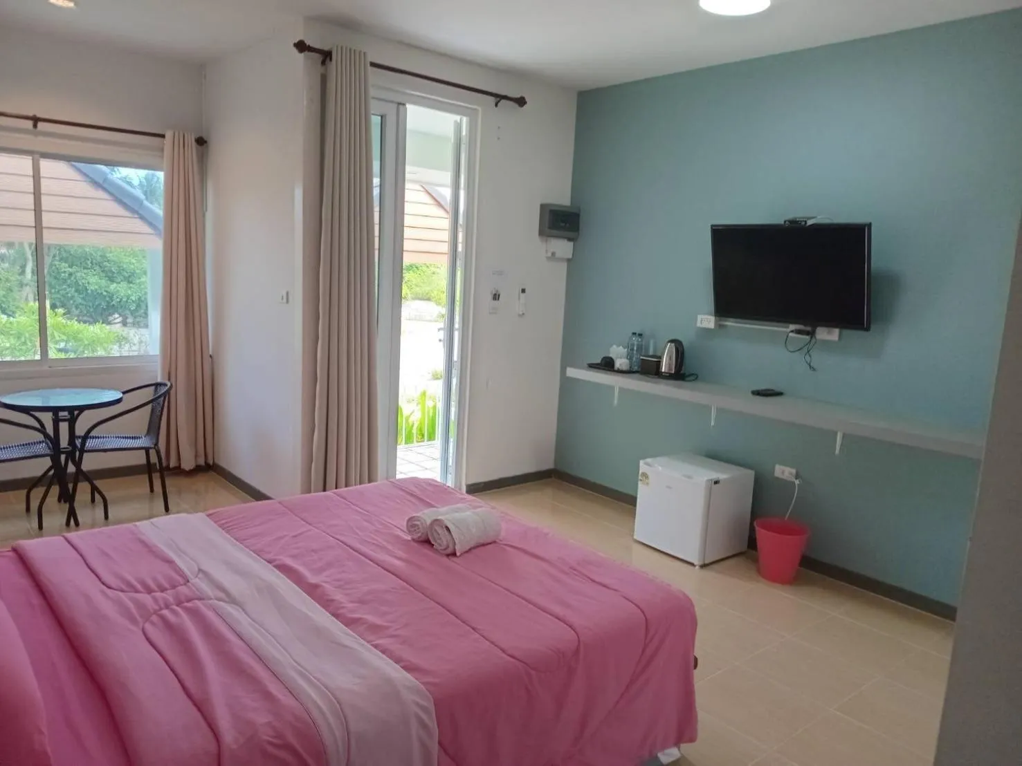 Bed in Fancy Carp Resort