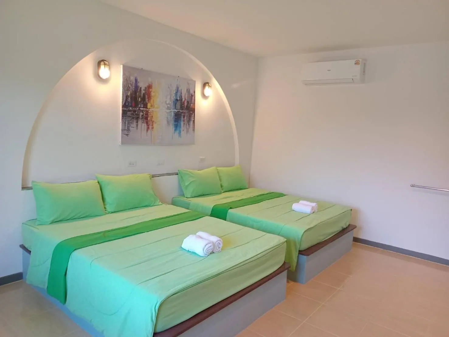 Bed in Fancy Carp Resort