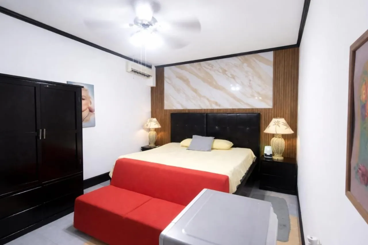 Bed in Hotel Garcias Suites, Linares