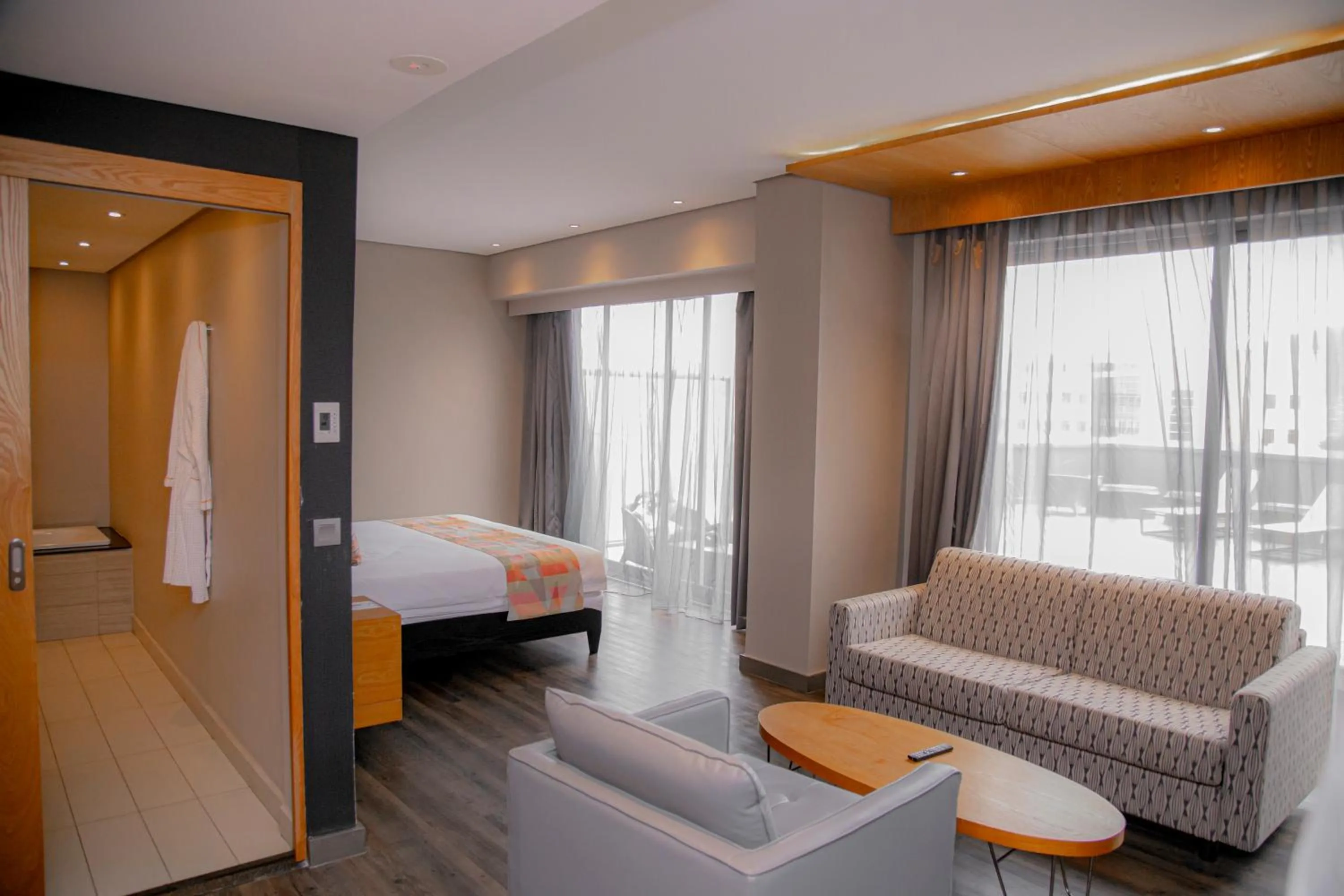 Photo of the whole room, Bed in Ubumwe Grande Hotel