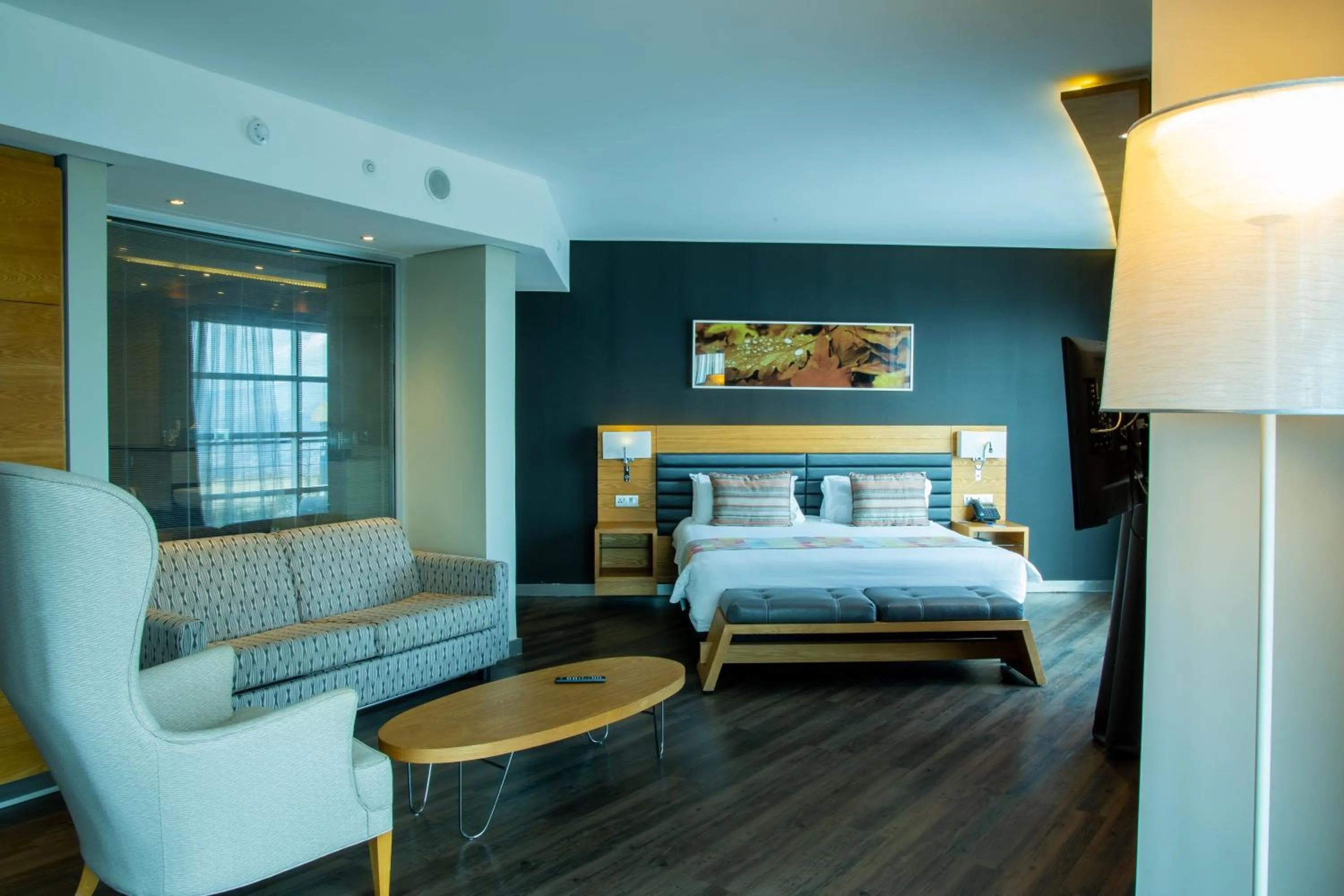 Bed in Ubumwe Grande Hotel