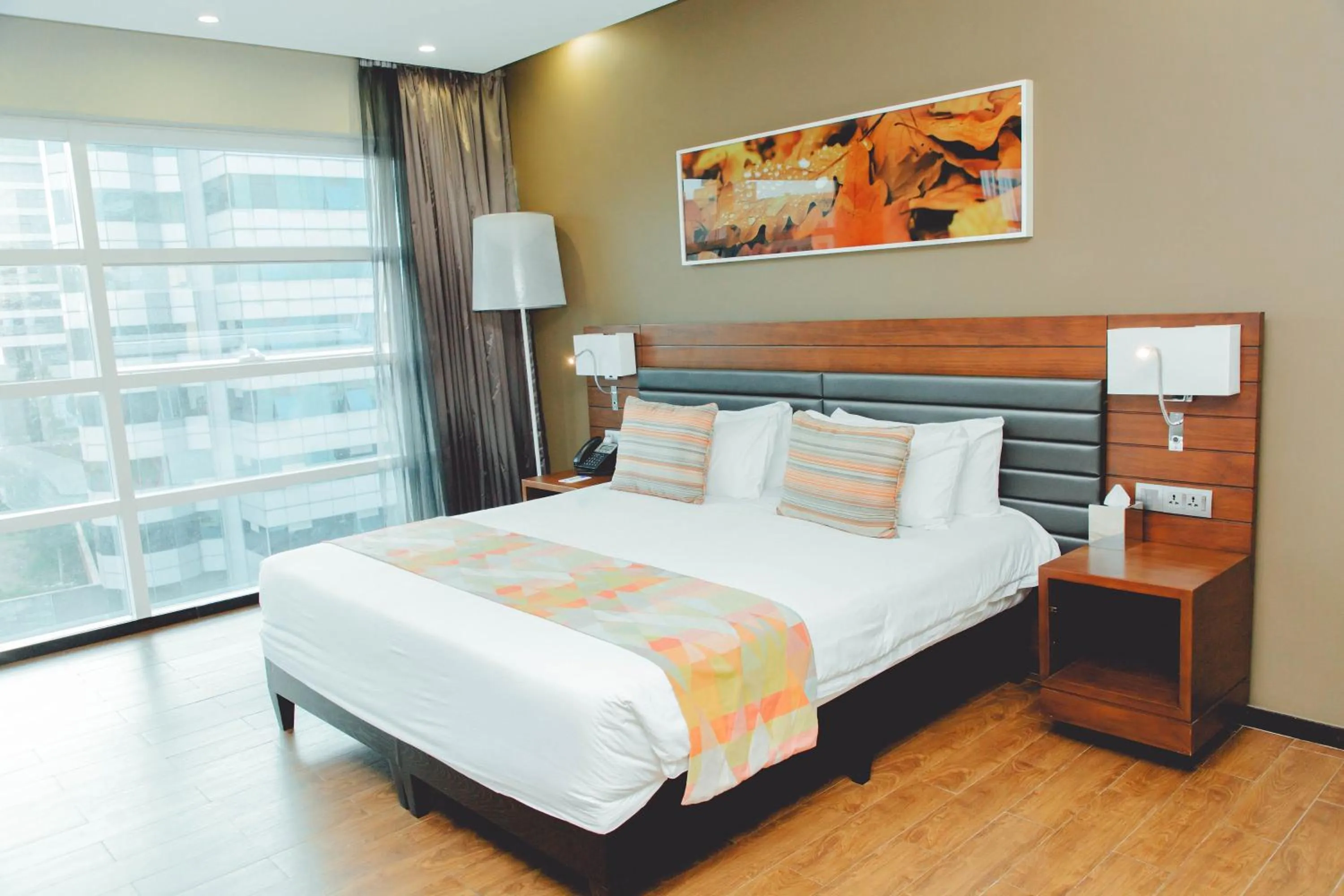 Bed in Ubumwe Grande Hotel