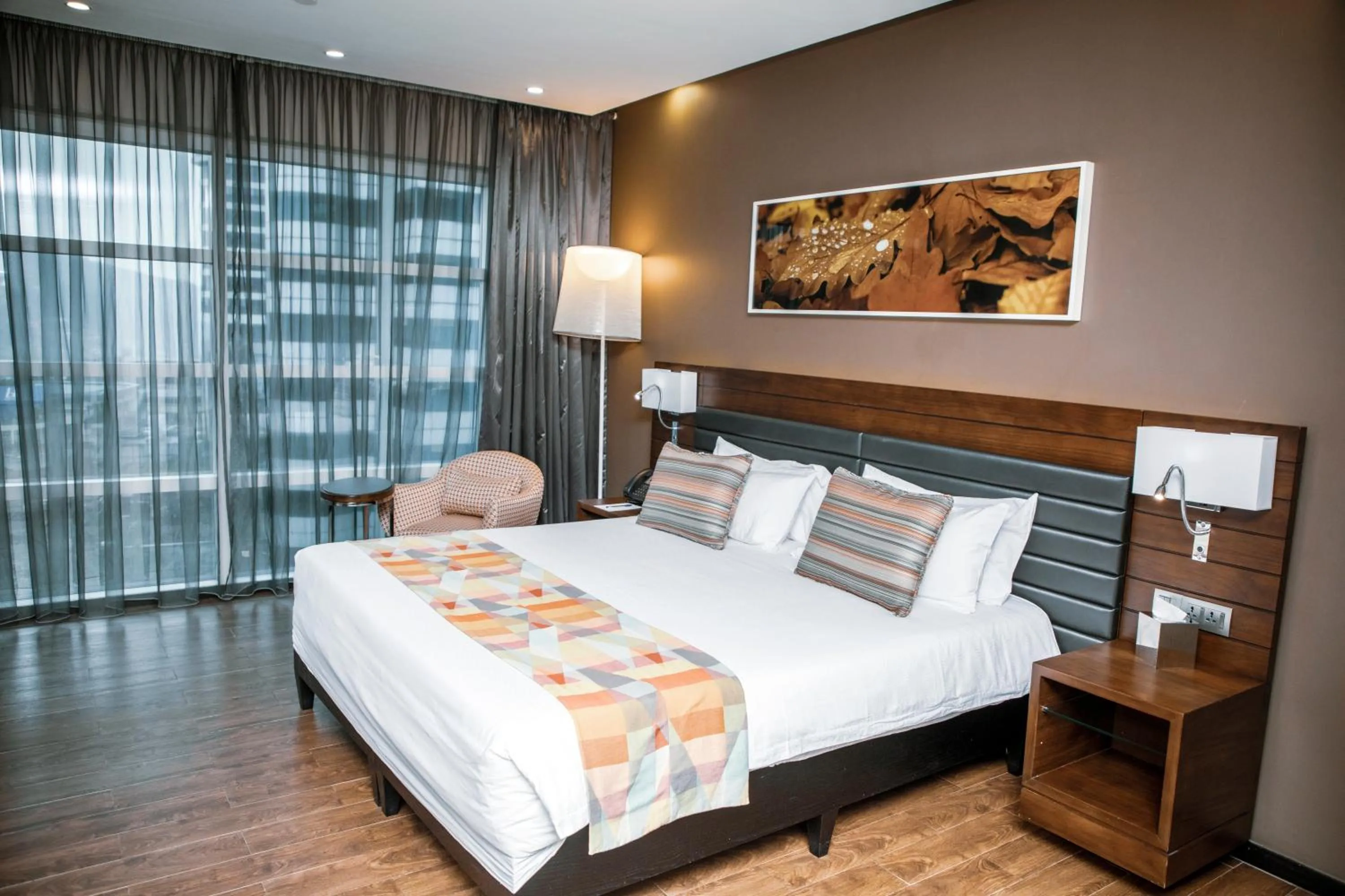 Bed in Ubumwe Grande Hotel