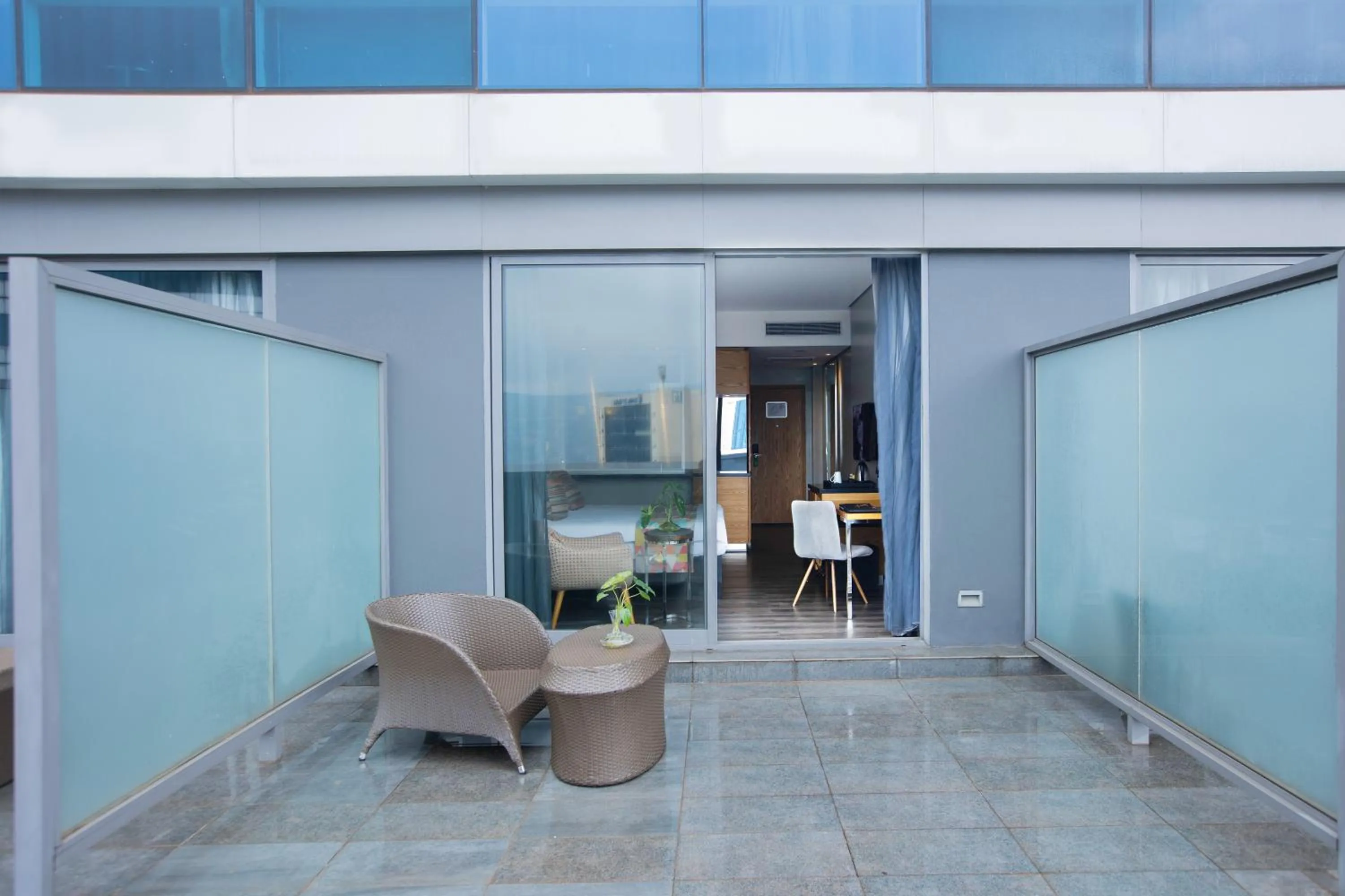 Balcony/Terrace in Ubumwe Grande Hotel