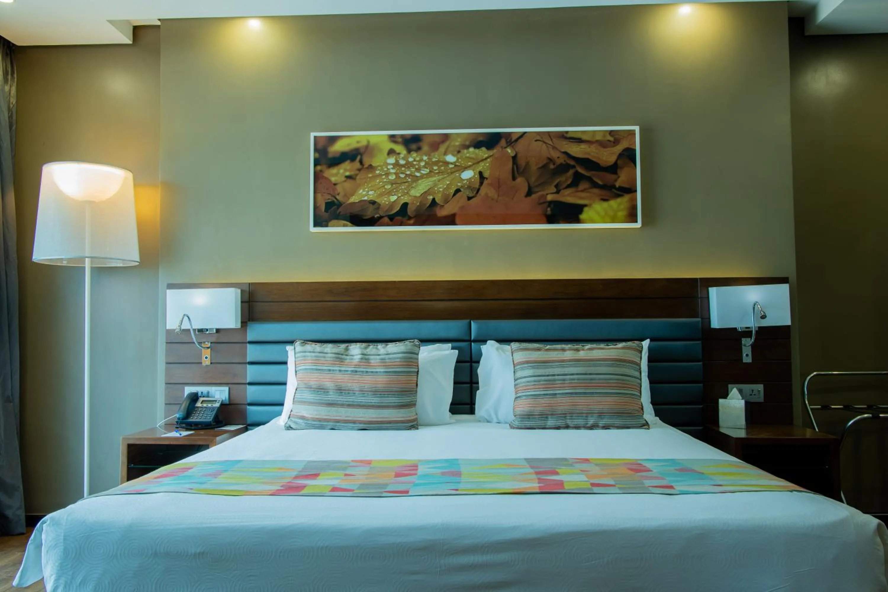 Bed in Ubumwe Grande Hotel