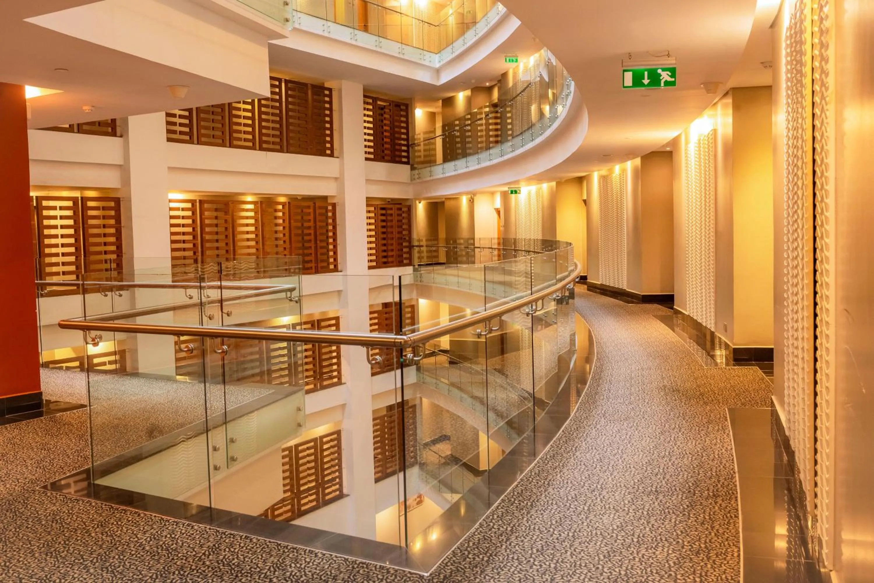 Decorative detail in Ubumwe Grande Hotel